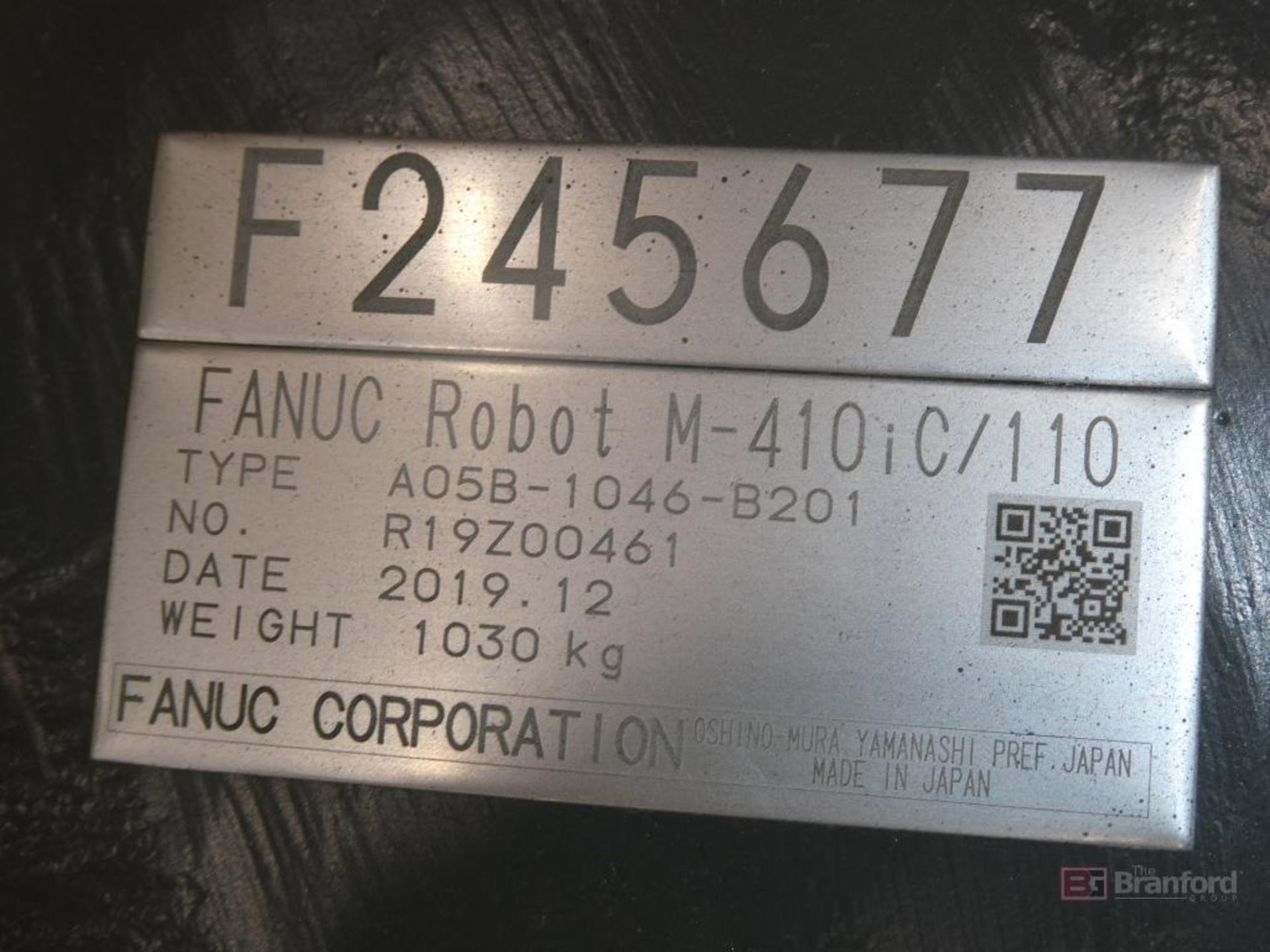 2019 Fanuc Model M-410iC-110, 110Kg Payload Palletizer Robot - Image 9 of 15