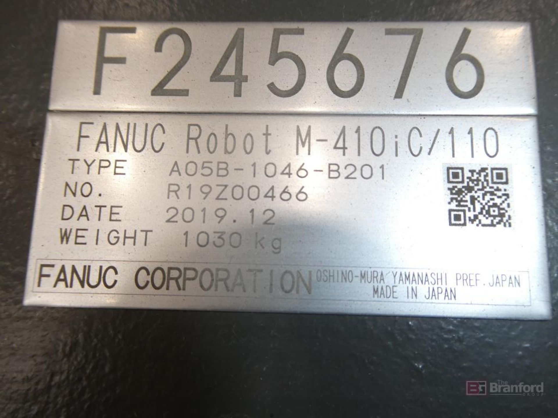 2019 Fanuc Model M-410iC-110, 110Kg Payload Palletizer Robot - Image 6 of 14