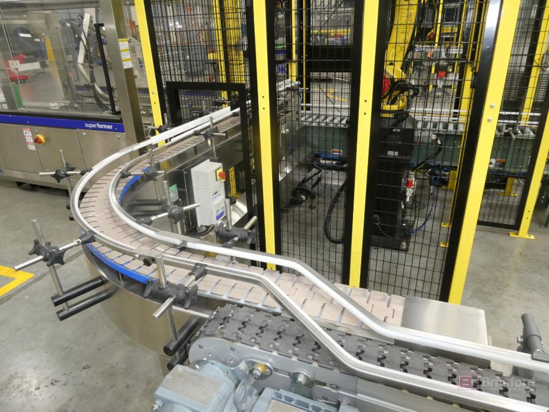 2021 NJM Packaging Curved Belt Conveyor