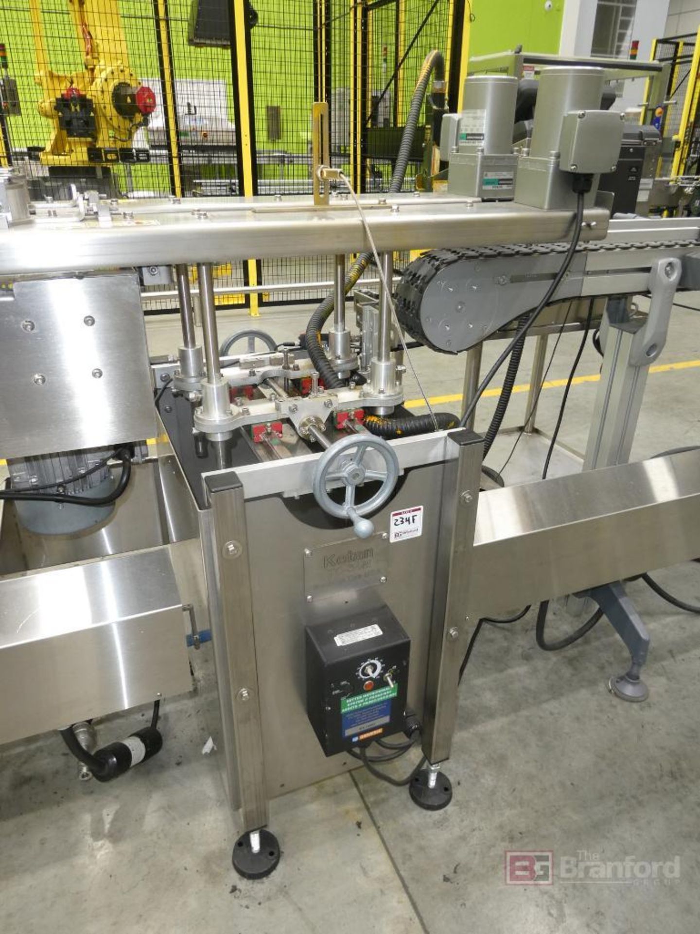 (1) 2021 NJM Packaging Model Bronco 130, Stainless Steel Automatic Labeling Machine - Image 5 of 13