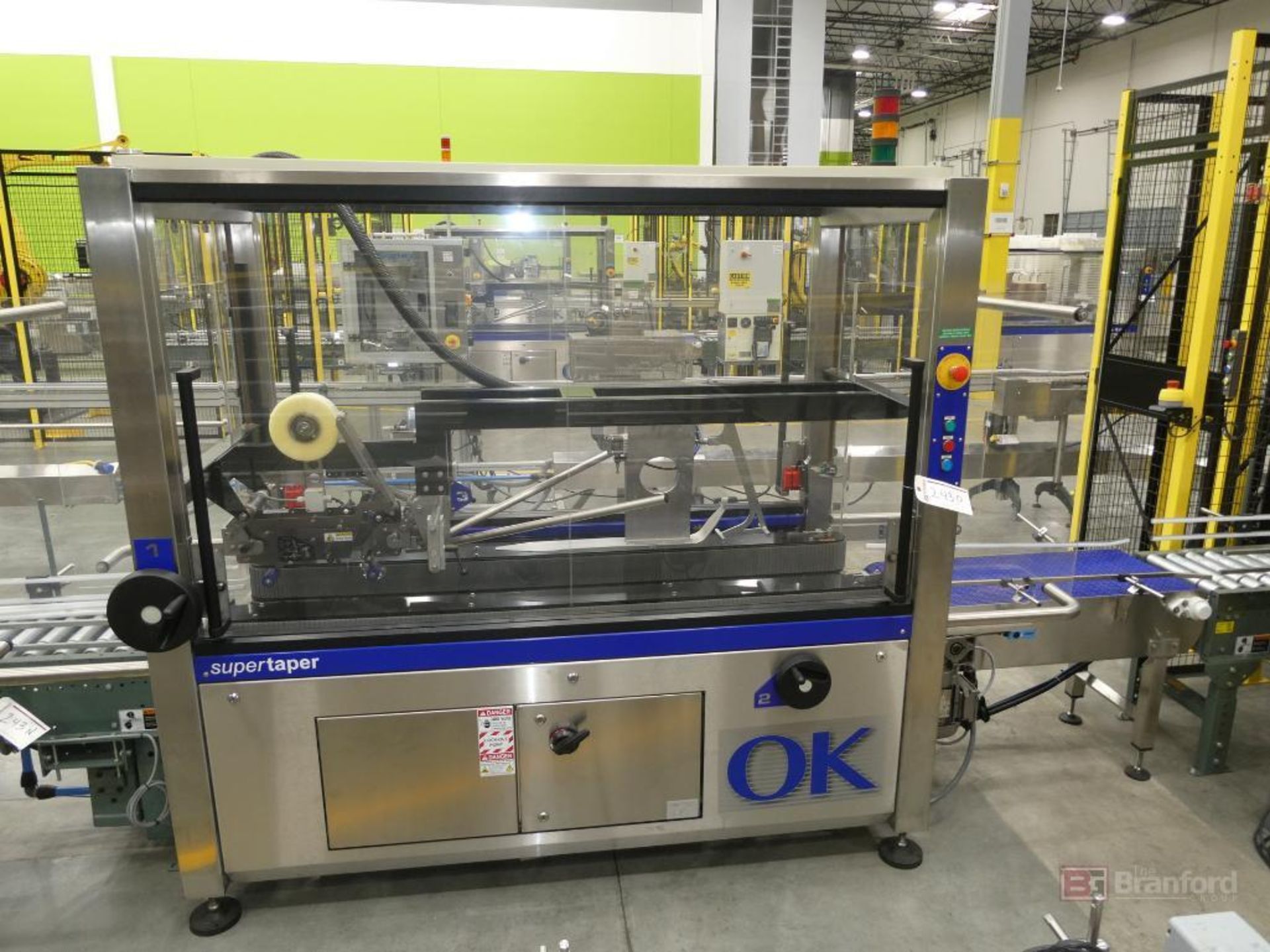 2020 OK Corp Model Supertaper-1A, Automatic Case Sealer