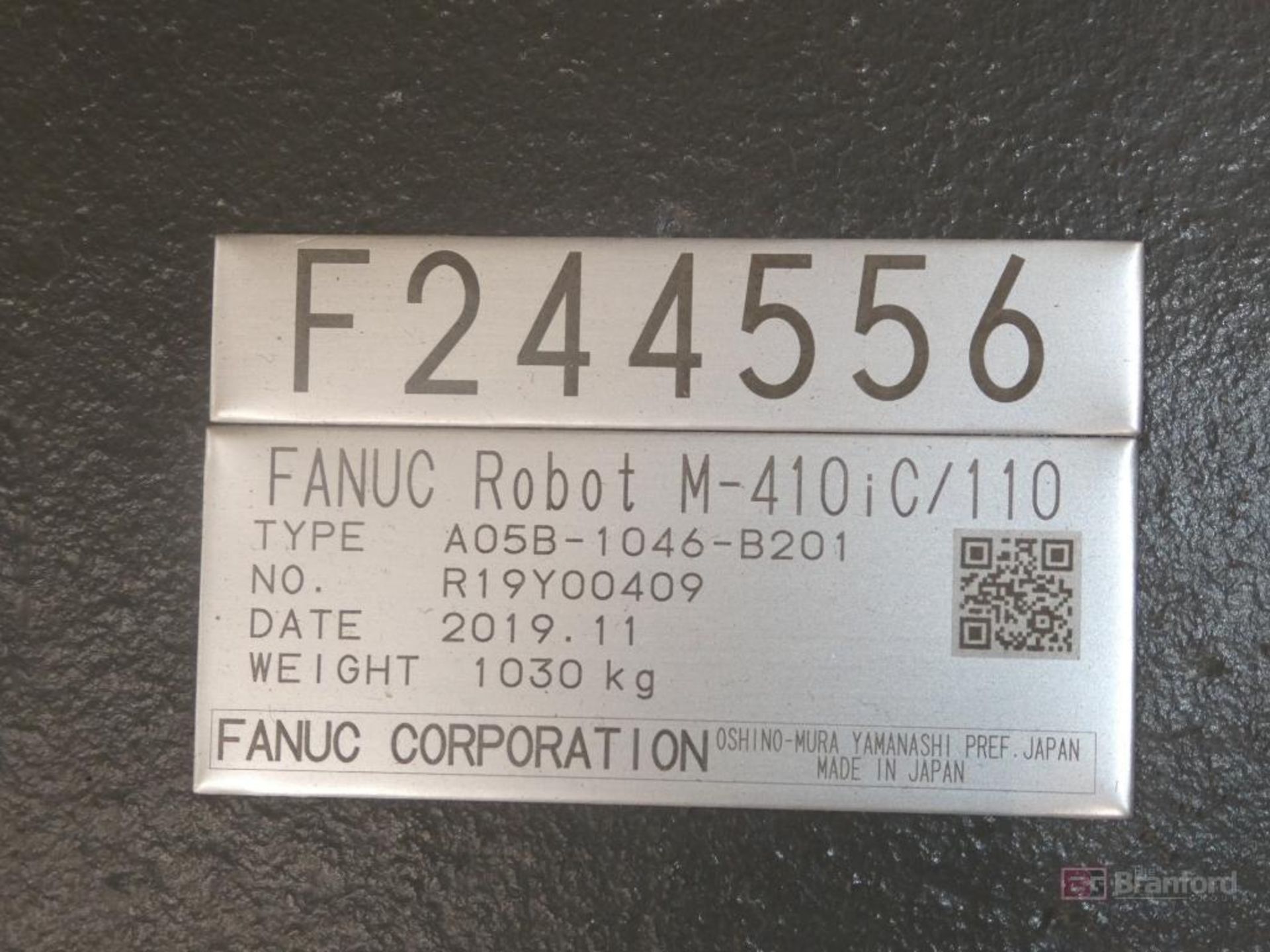 2019 Fanuc Model M-410iC-110, 110Kg Payload Palletizer Robot - Image 7 of 15