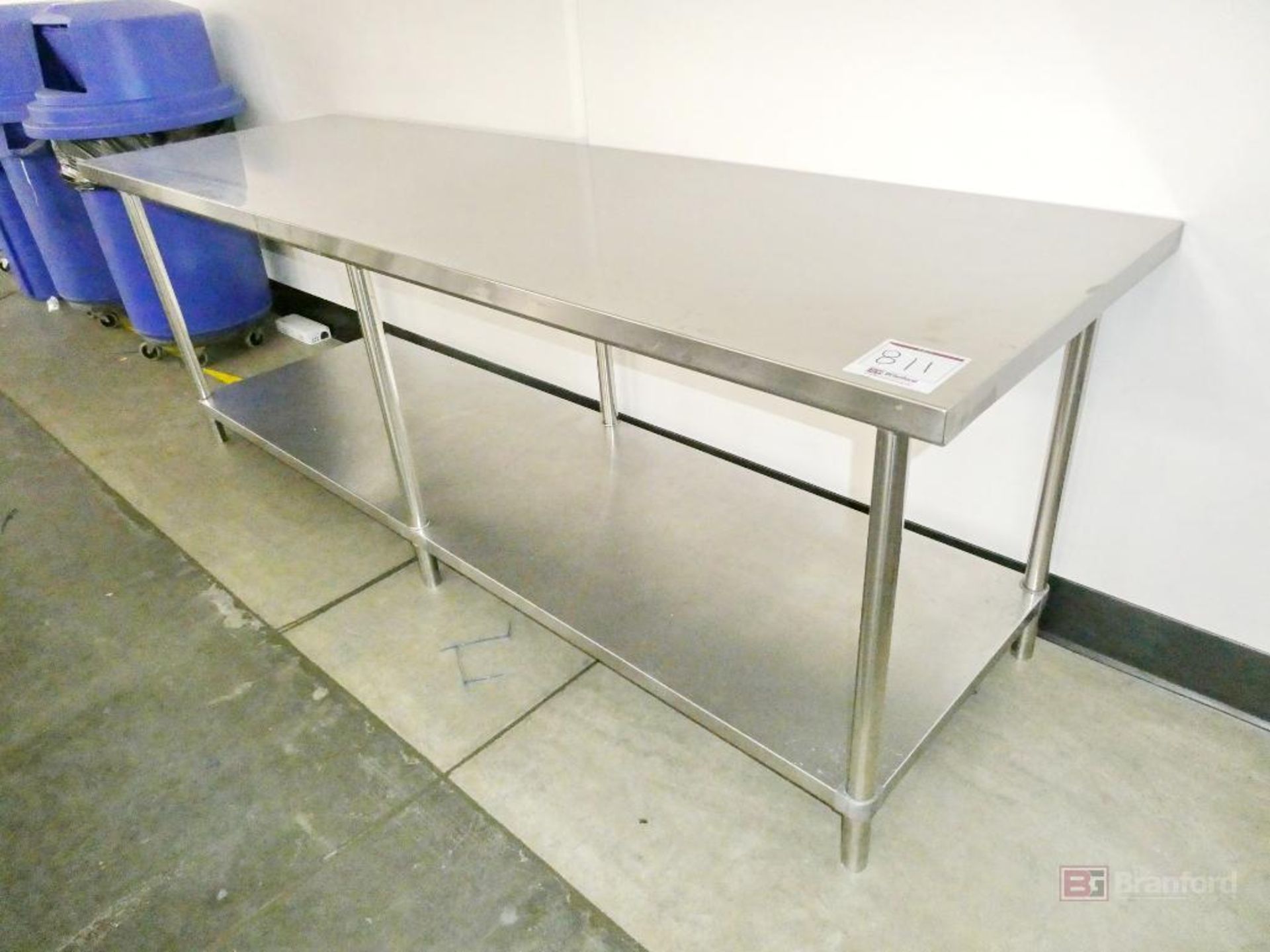 Assorted Stainless Steel Tables - Image 4 of 4