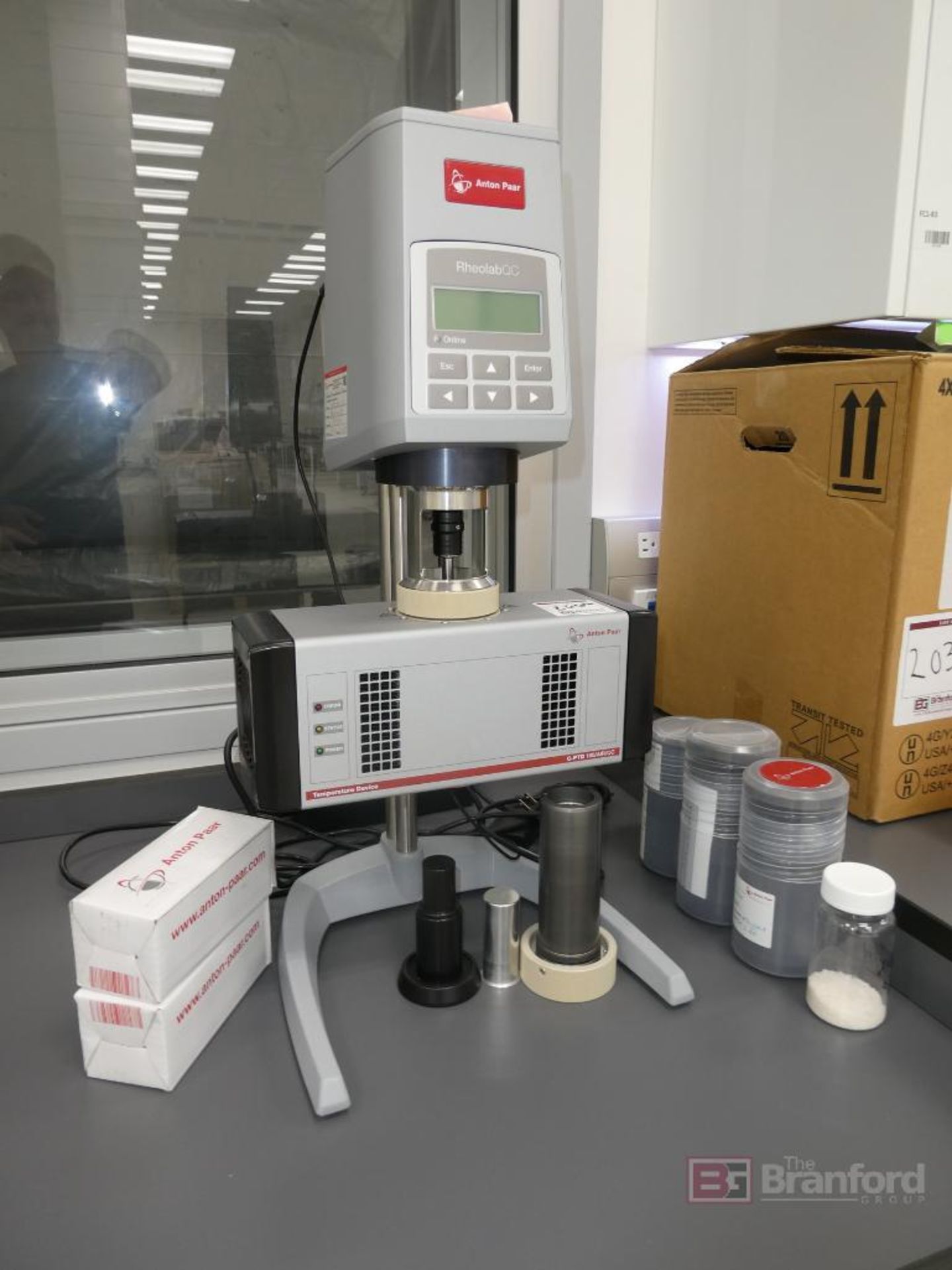 Anton Paar Model RheolabQC, Rotational Rheometer