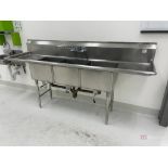 3-Bay Stainless Steel Sink