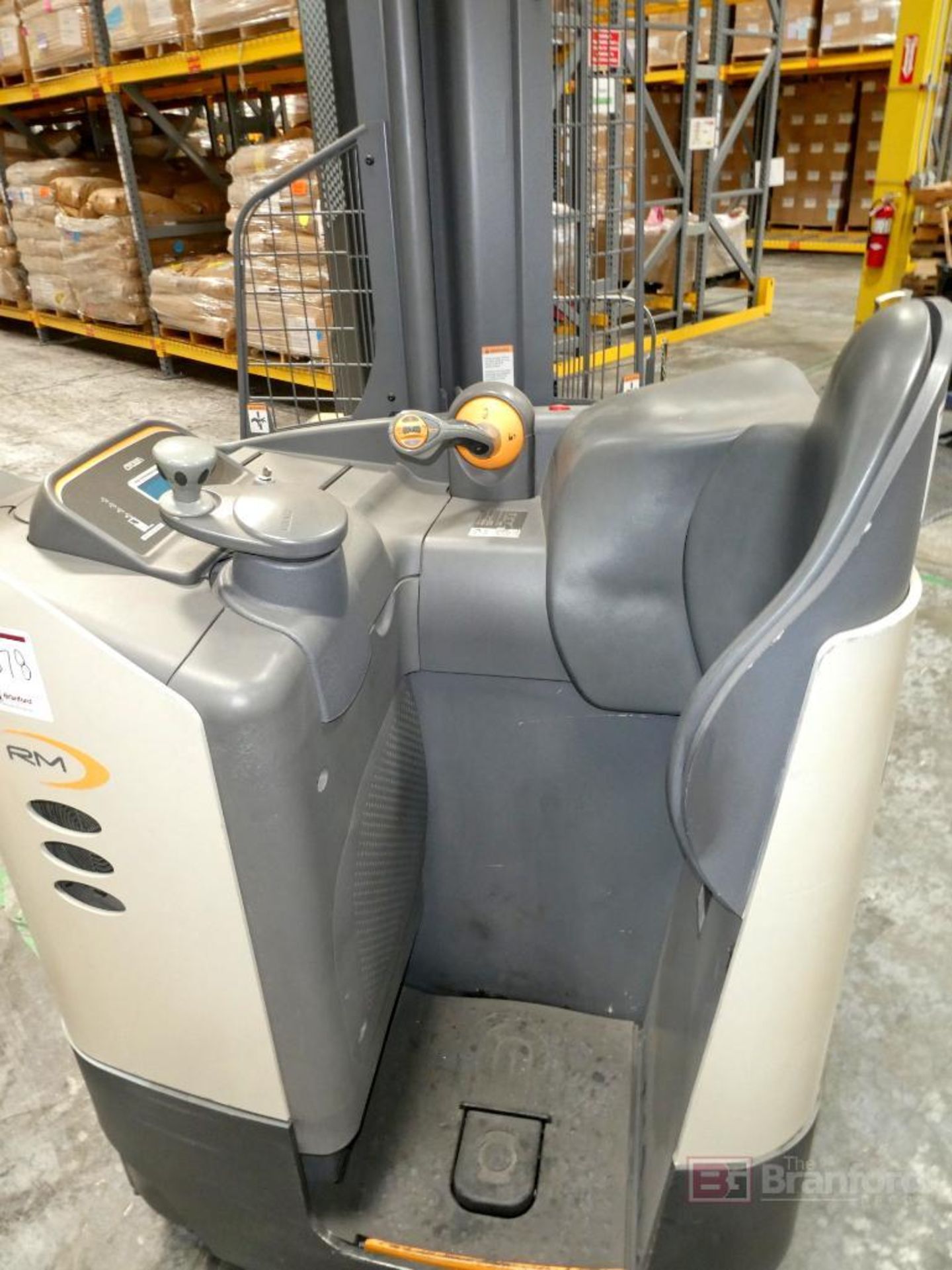 Crown Model RM6025-45, Electric Reach Forklift - Image 4 of 10