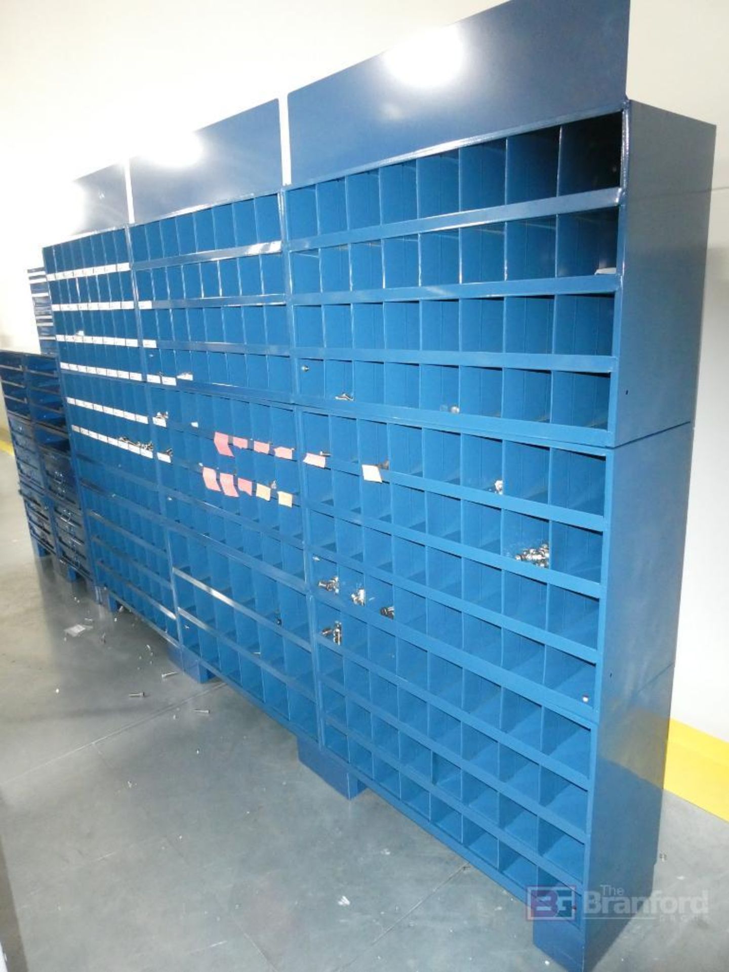 (3) Sections of Parts Bins w/ Contents - Image 2 of 6