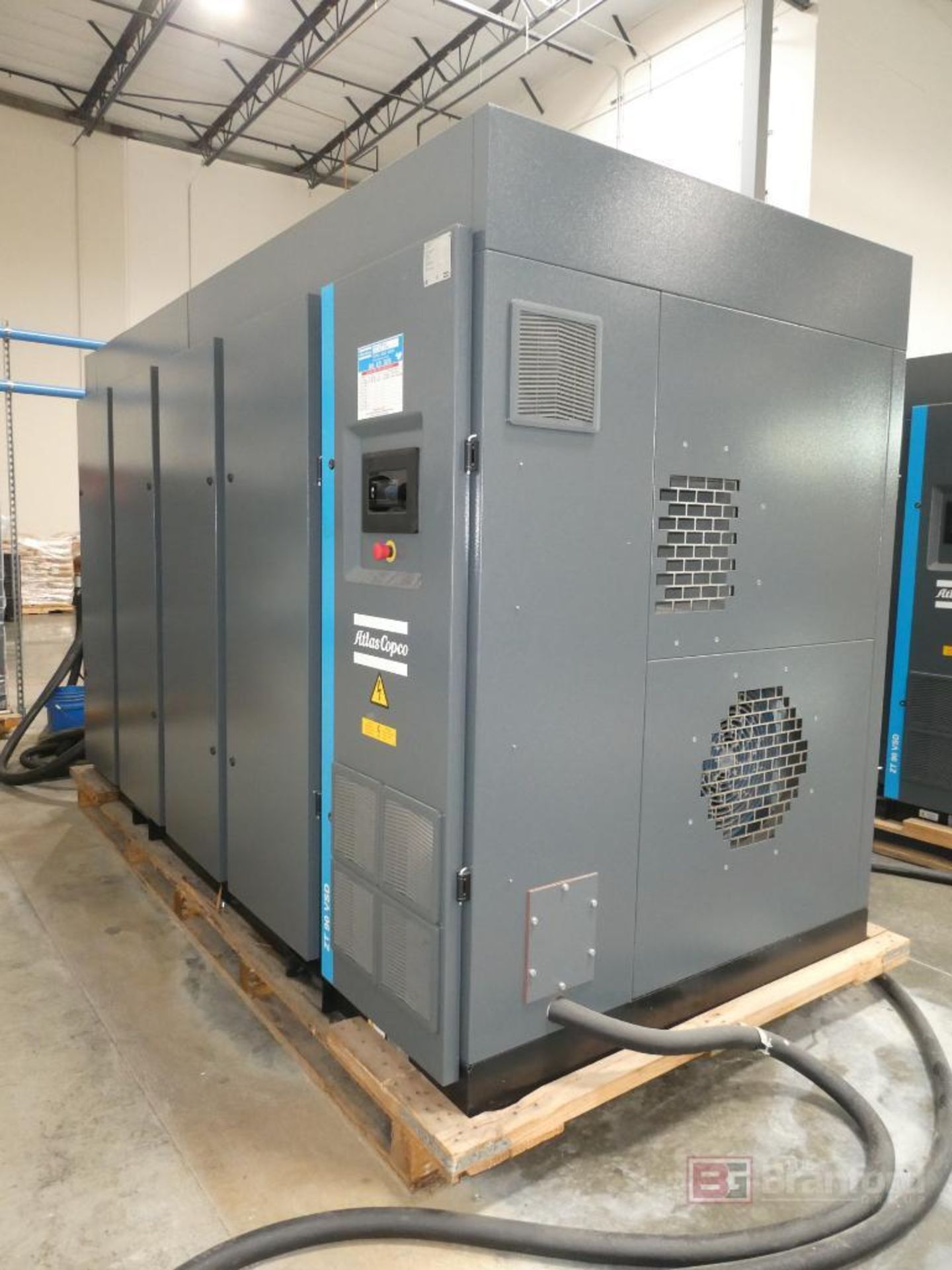 2020 Atlas Copco Model ZT90VSD STD, Rotary Screw Air Compressor