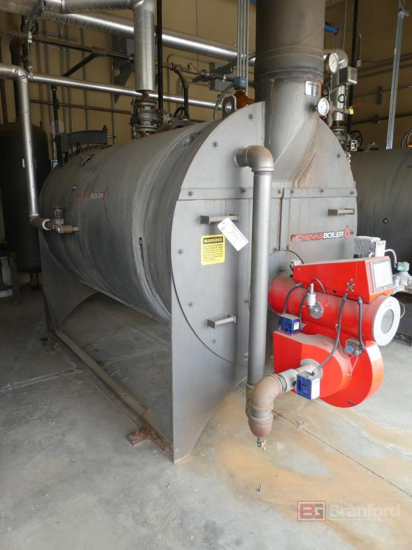 McKenna Boilers Model JFS50LF, 50HP High Pressure Steam Boiler - Image 2 of 12