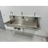 Stainless Steel sink (3) Motion detection faucets