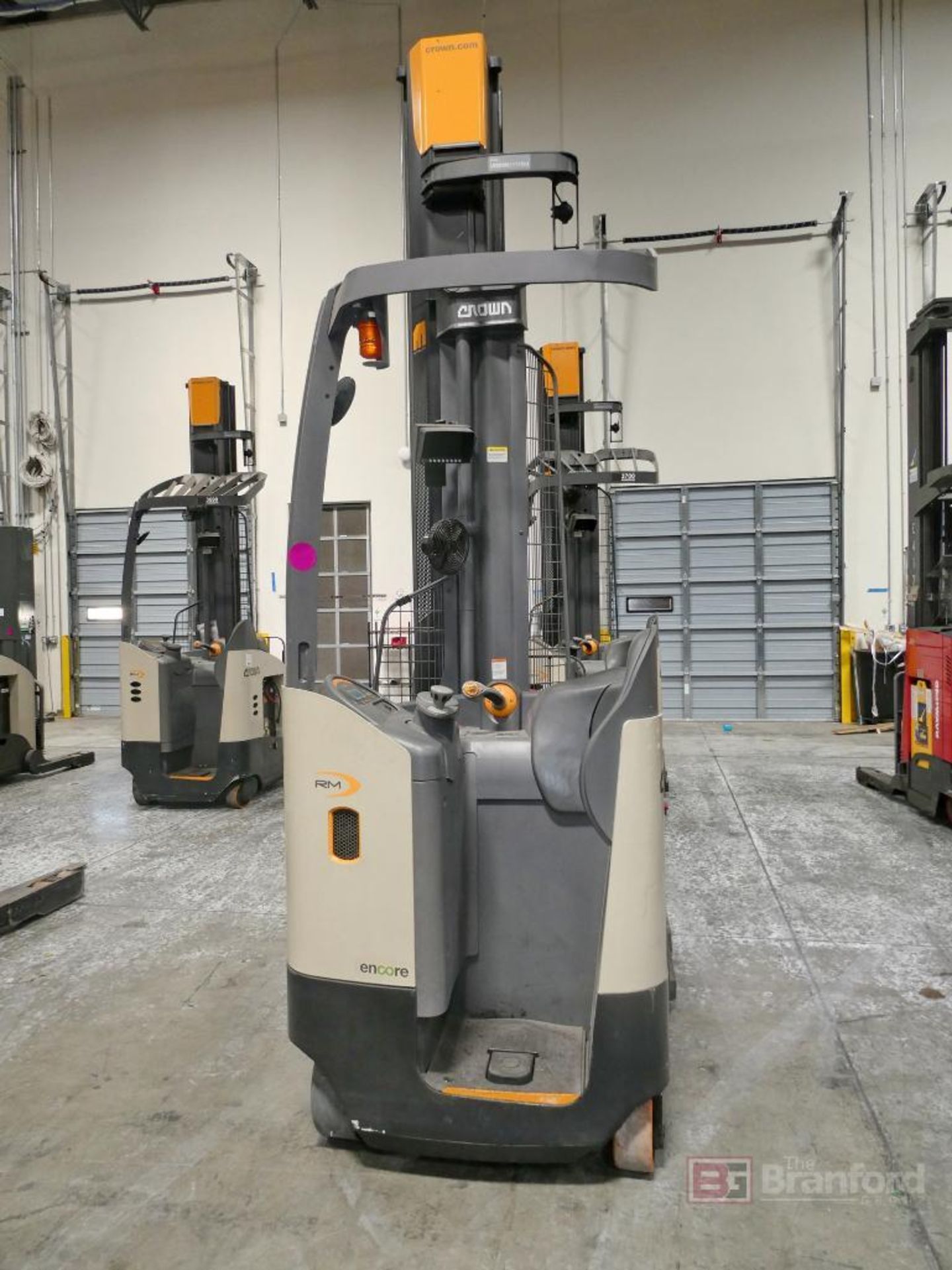 Crown Model RM6025-45, Electric Reach Forklift - Image 3 of 11