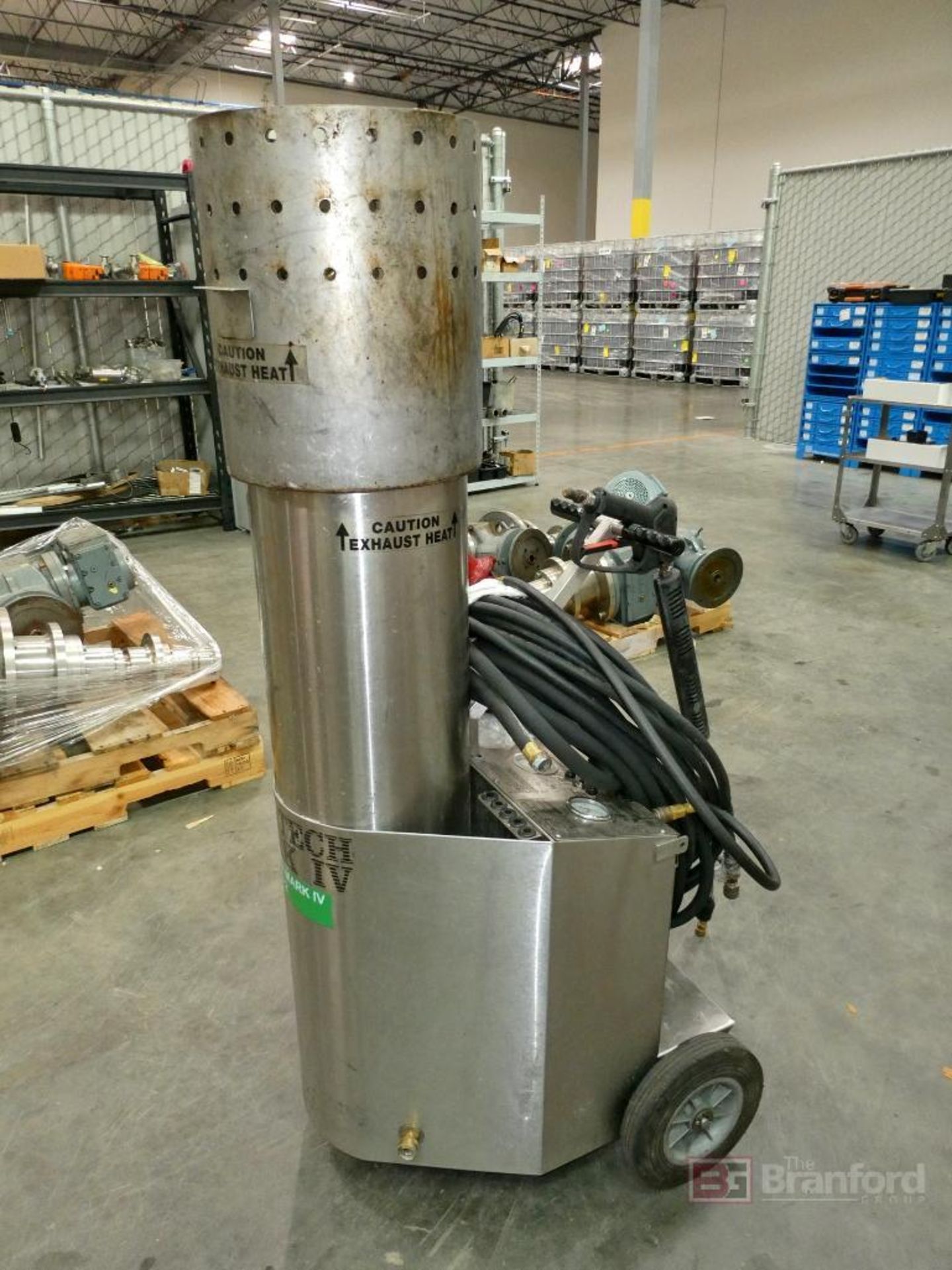 Sanitech Model Mark IV, Stainless Steel Portable Steam Pressure Washer - Image 2 of 3