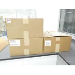(3) Boxes of Fisherbrand White 5" Vial Boxes