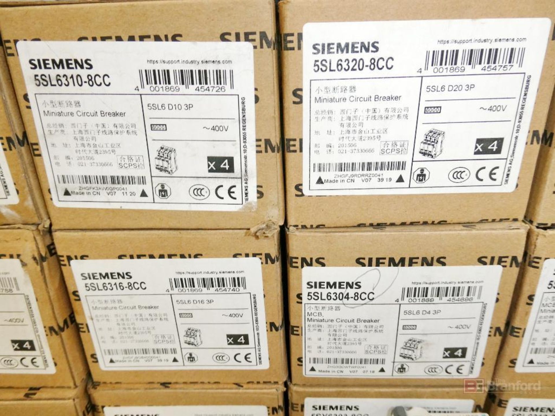 (14) Siemens 5SL6320-8CC, Miniature Circuit Breakers (New); (1) Siemens 160A Switch - Image 2 of 2