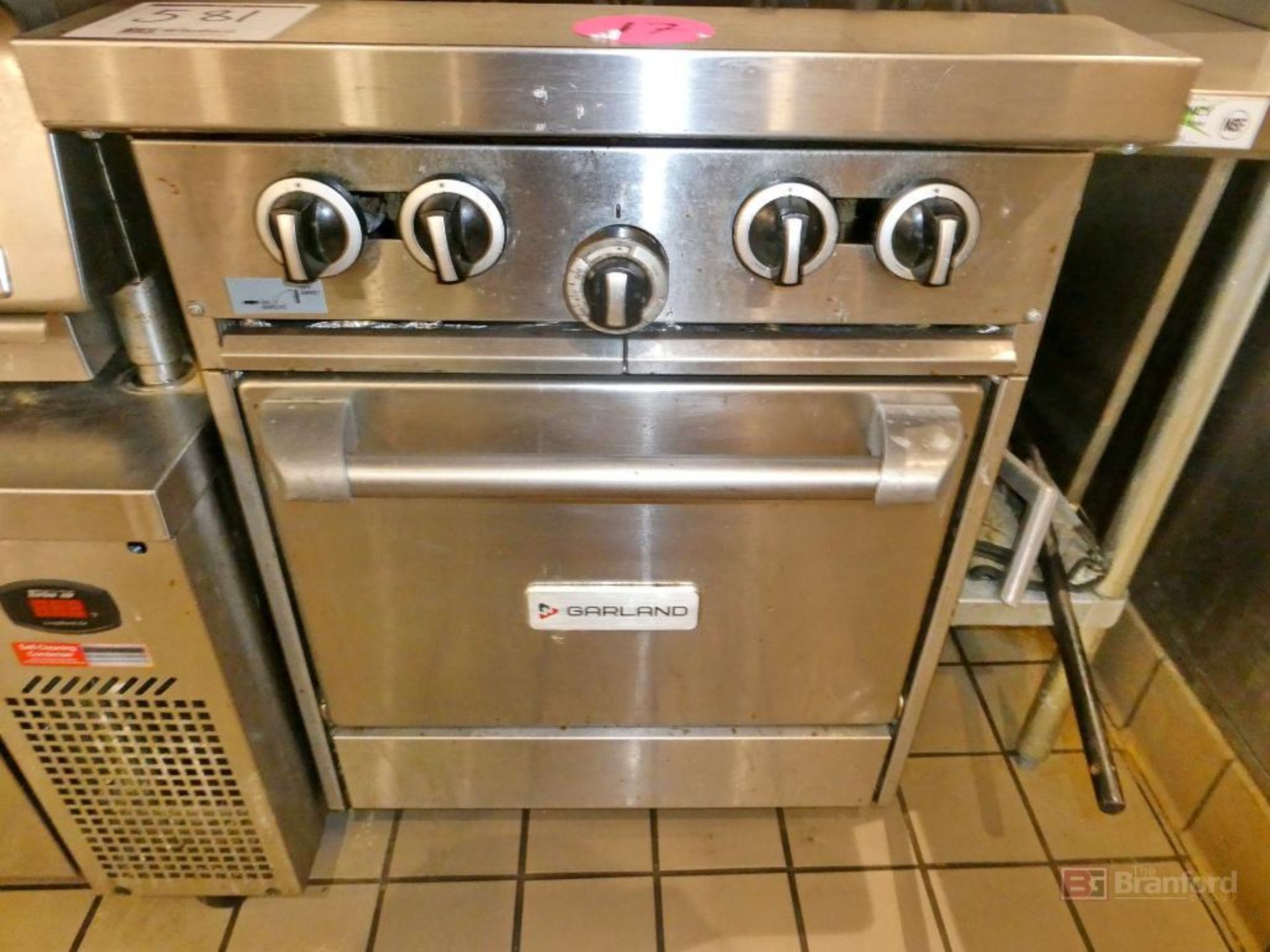 Garland Gas Range, 24", Four Burner, Single Oven - Image 3 of 4