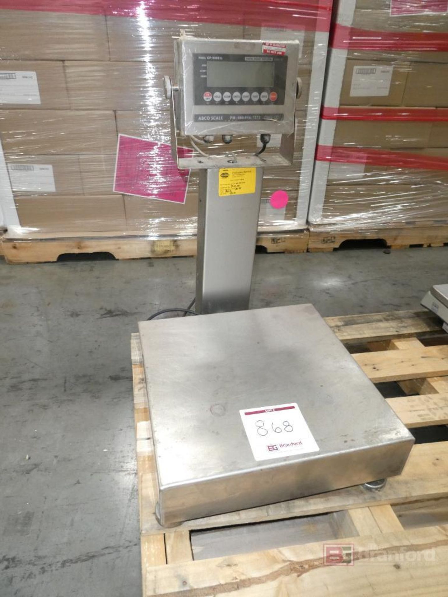 ABCO Model OP-900BSL, Digital Platform Weight Scale