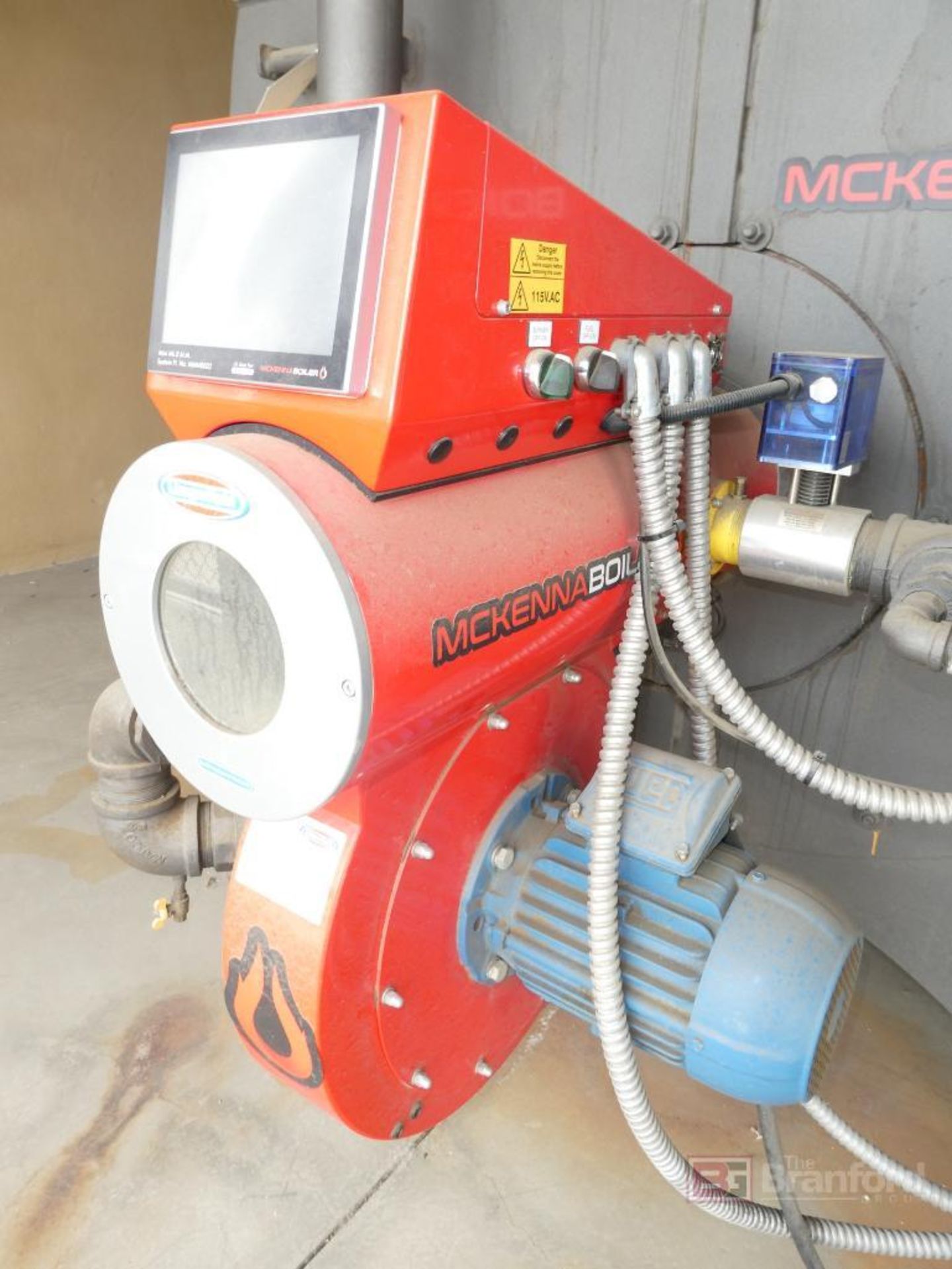 McKenna Boilers Model JFS50LF, 50HP High Pressure Steam Boiler - Image 4 of 12
