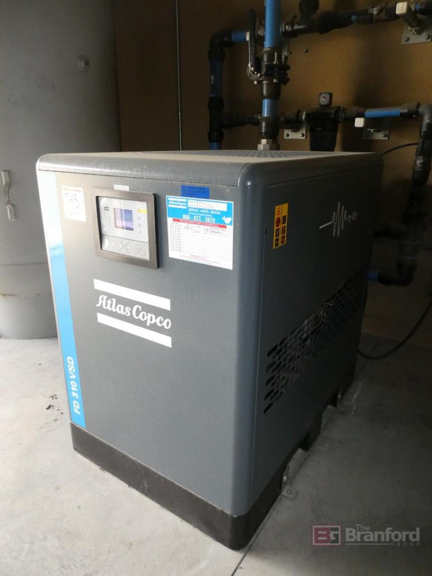 2021 Atlas Copco Model FD310VSD-A, Air Dryer