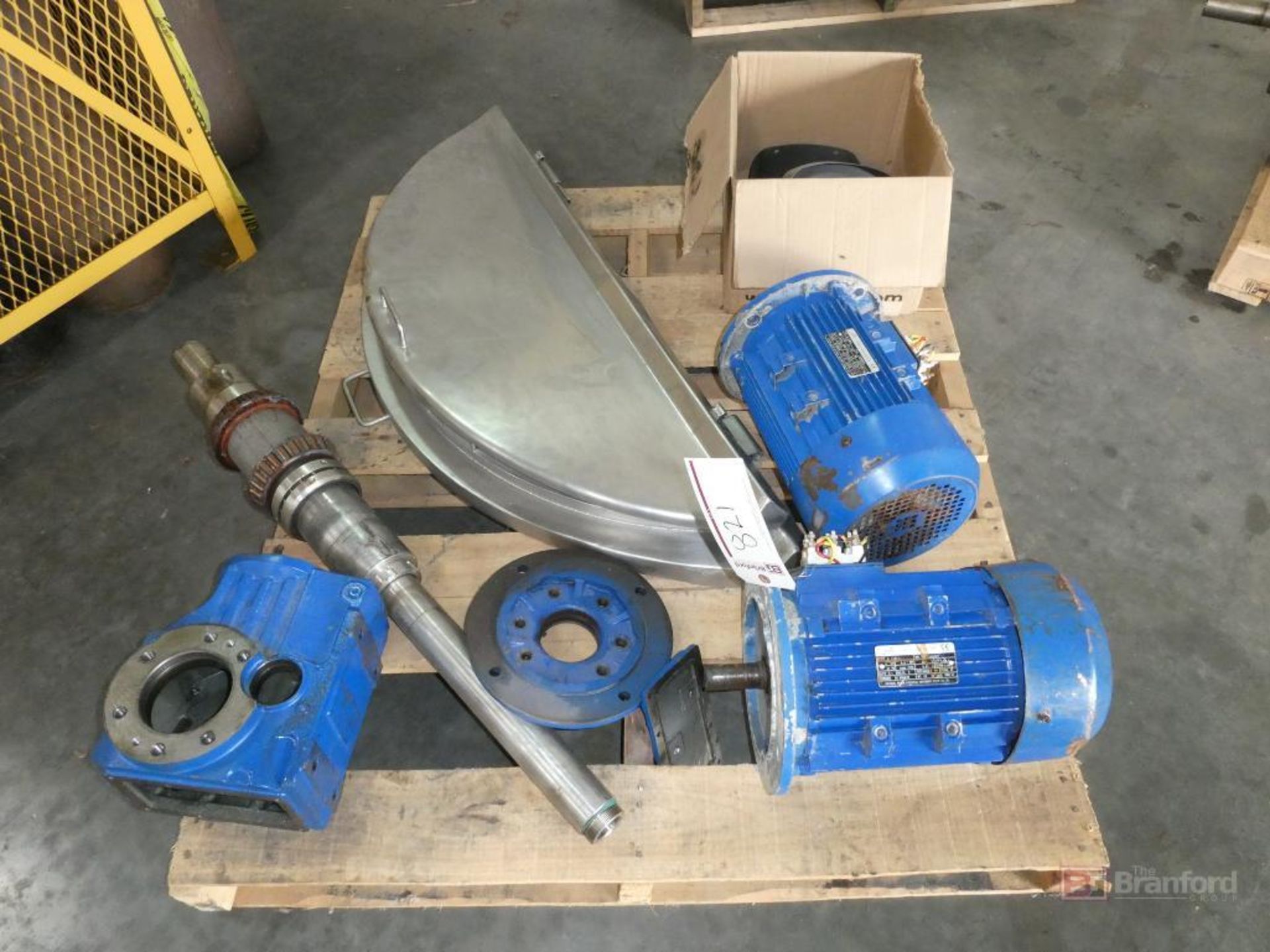 Large Lot of Spare Parts, Motors and Piping for the Production Lines - Image 16 of 27