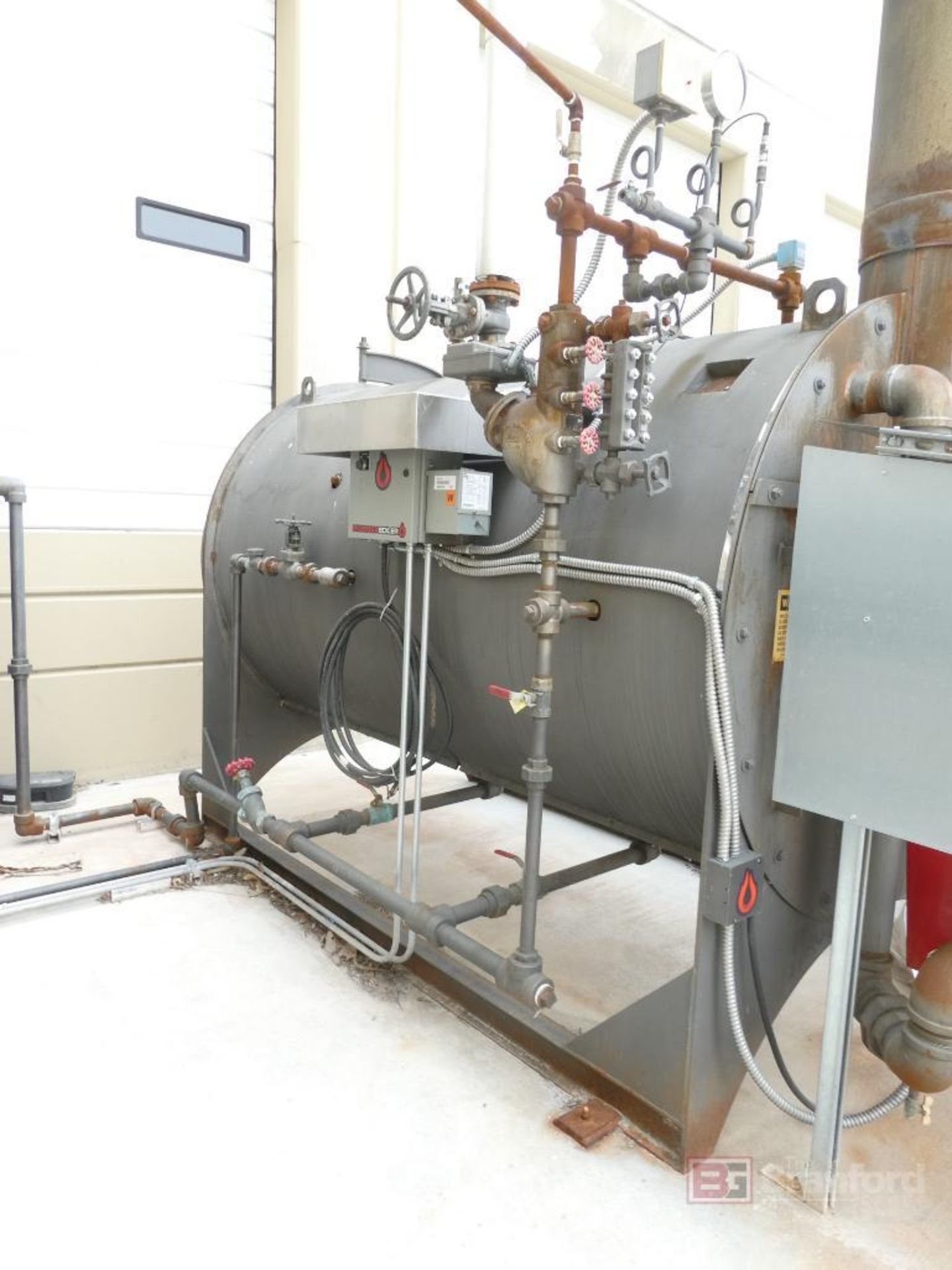 2019 McKenna Boilers Model JFS50LF, 50HP High Pressure Steam Boiler - Image 4 of 15