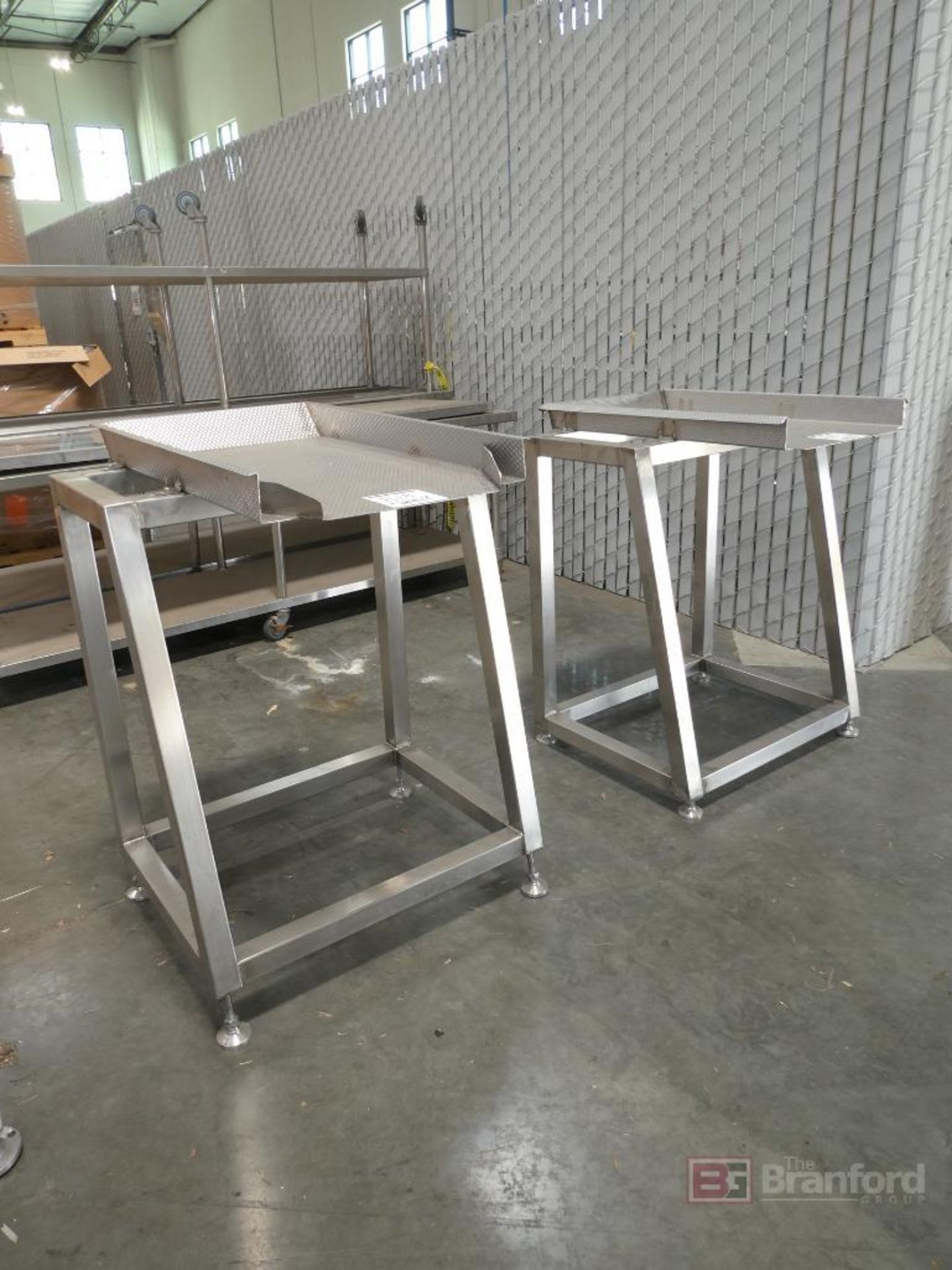 (2) Stainless Steel Production Line Sorting Tables - Image 4 of 4