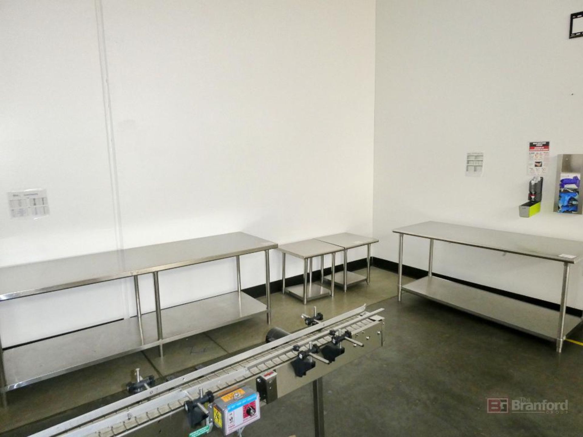 Assorted Stainless Steel Tables