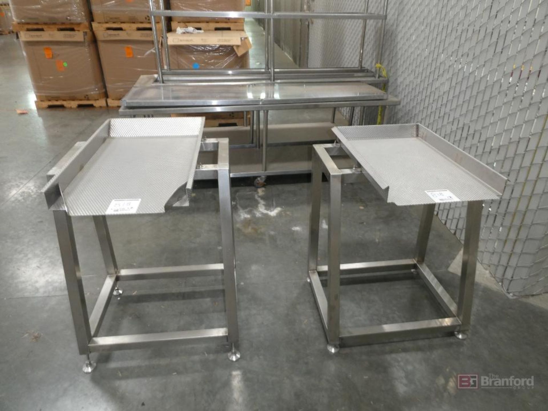 (2) Stainless Steel Production Line Sorting Tables - Image 2 of 4