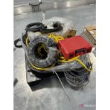 Pallet of misc electrical wiring and cables