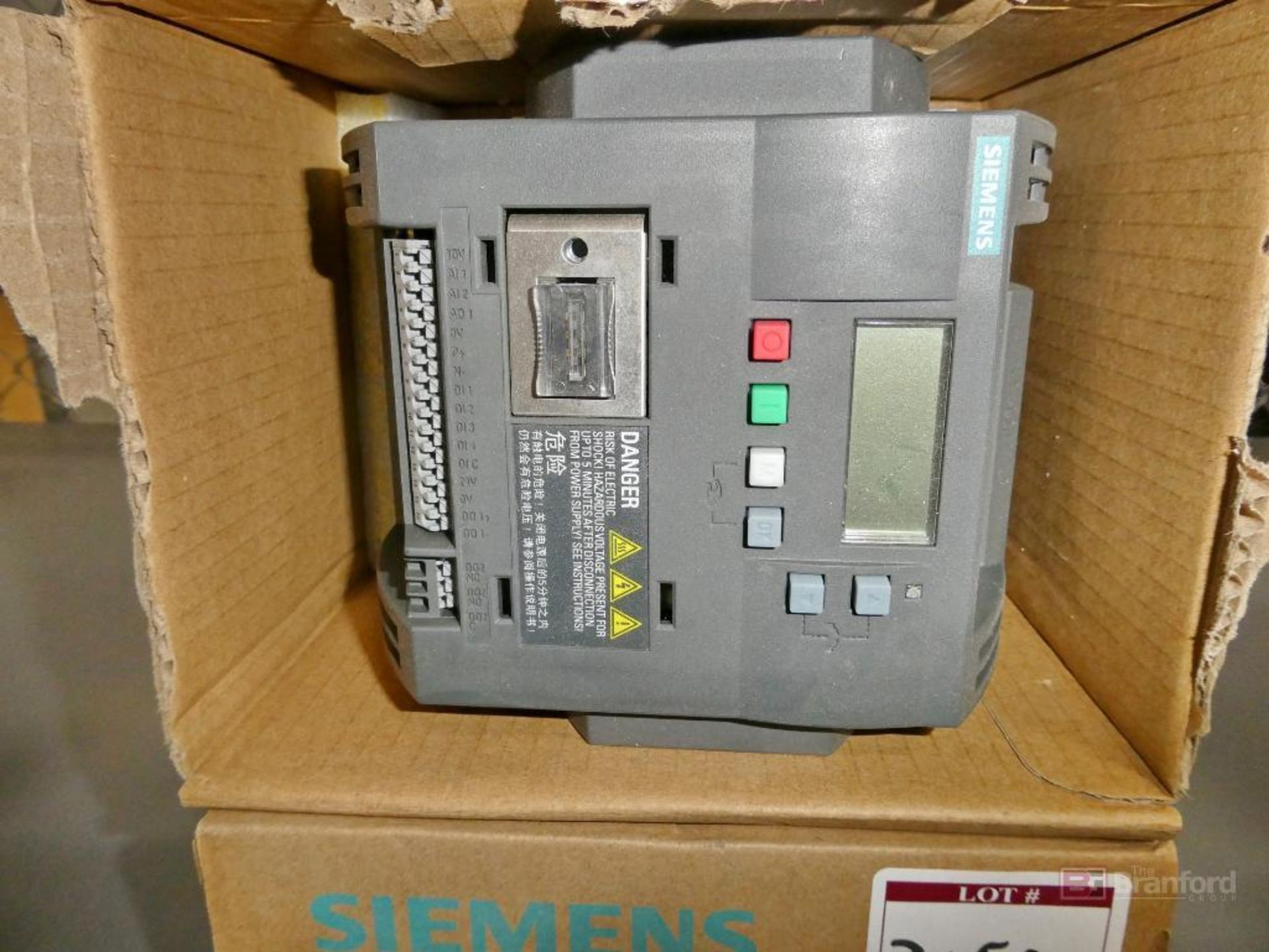 (2) Siemens Sinamics V20, Variable Frequency Drive (New) - Image 2 of 3