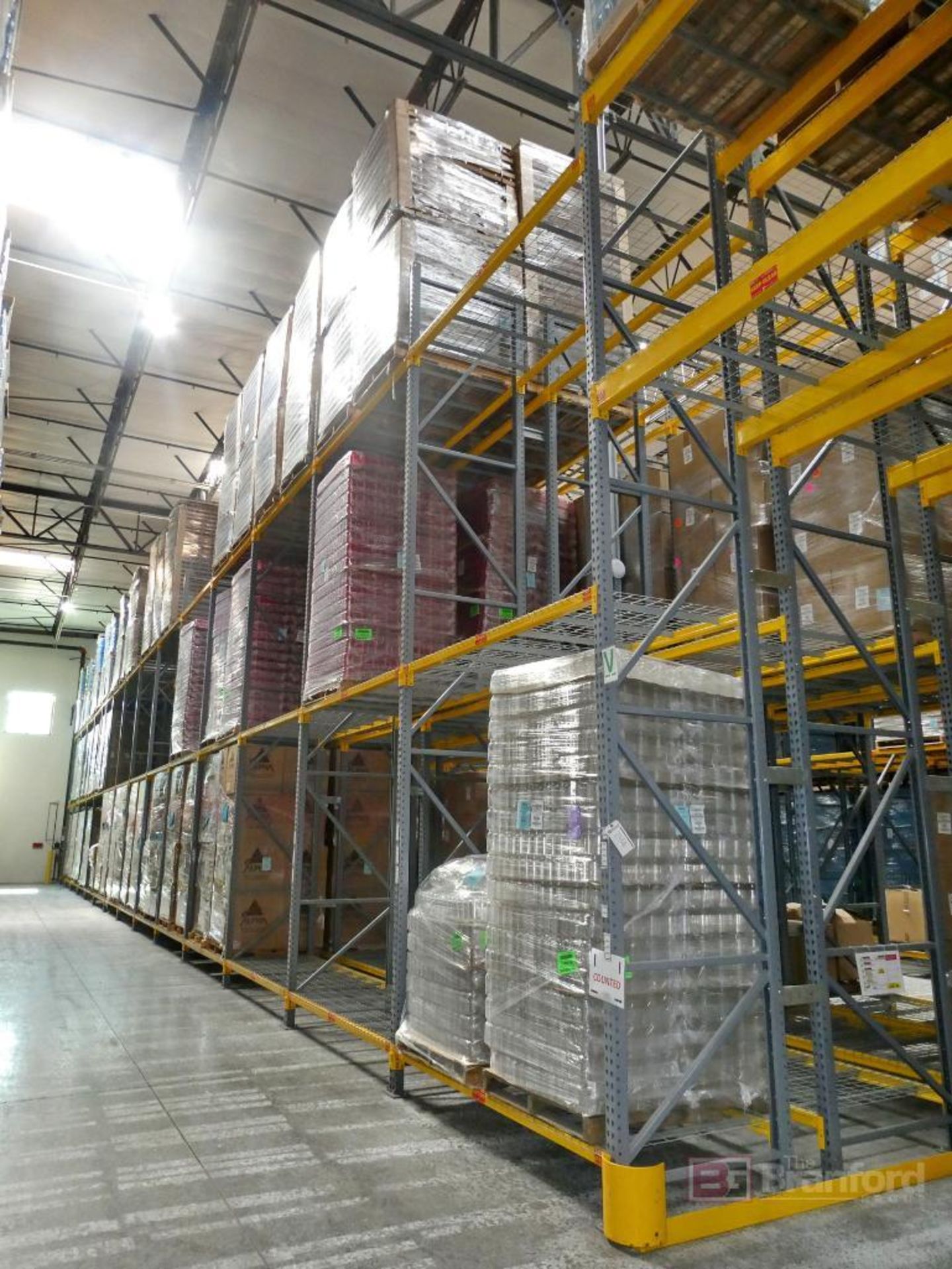 (101) Sections of Medium Duty Pallet Racking