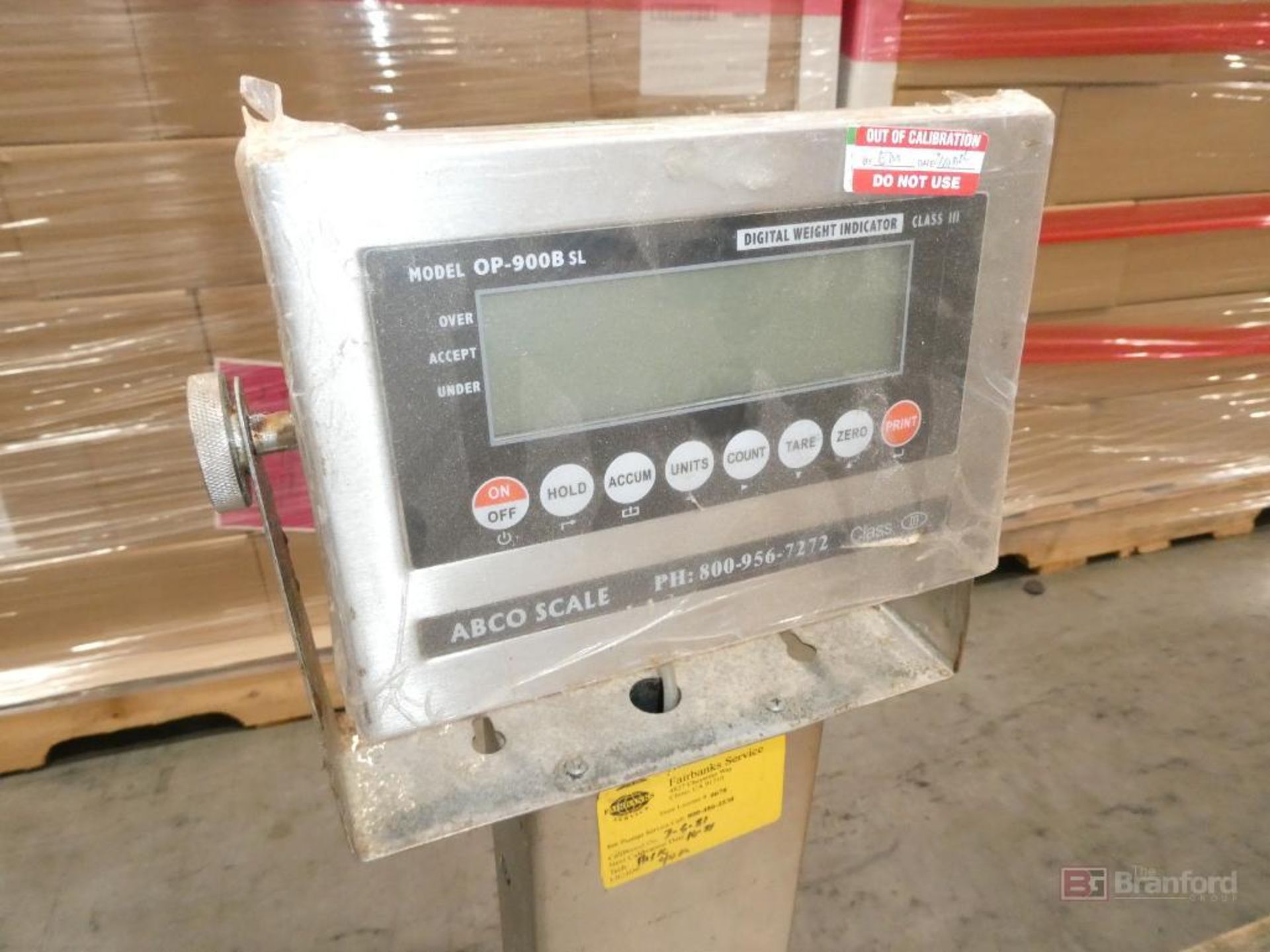 ABCO Model OP-900BSL, Digital Platform Weight Scale - Image 2 of 3