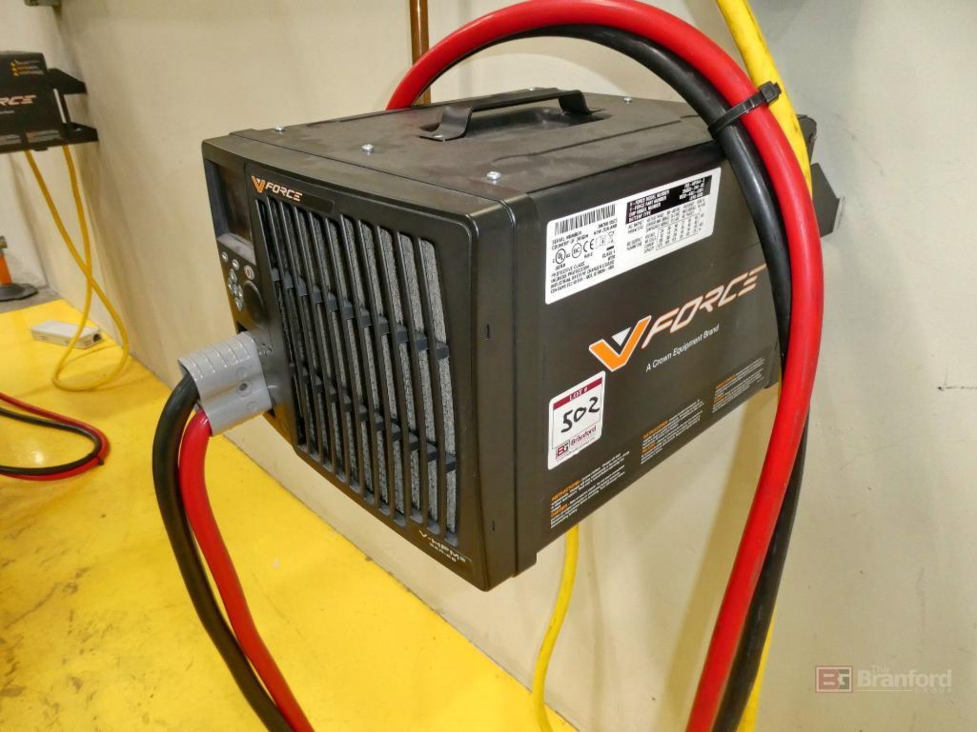 V-Force Model FS3-MP344-3, Forklift Multi-Voltage Battery Charger - Image 2 of 4