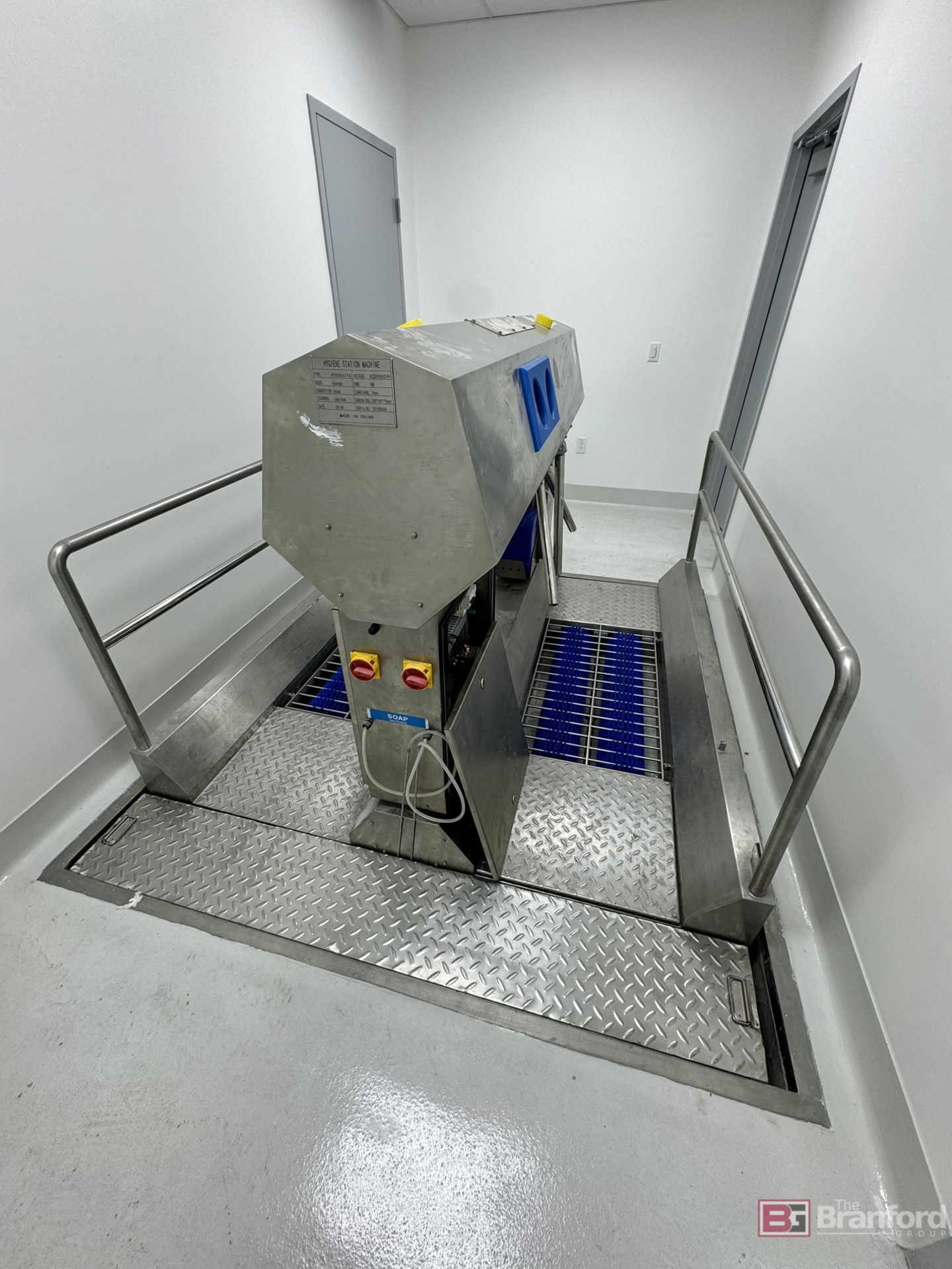 2021 ITEC Frontmatec Hygiene Systems Automatic Walk-Through Sole and Boot Cleaning Machine