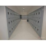 (612) Hallowell Lockers w/ Built-In Combination Lock