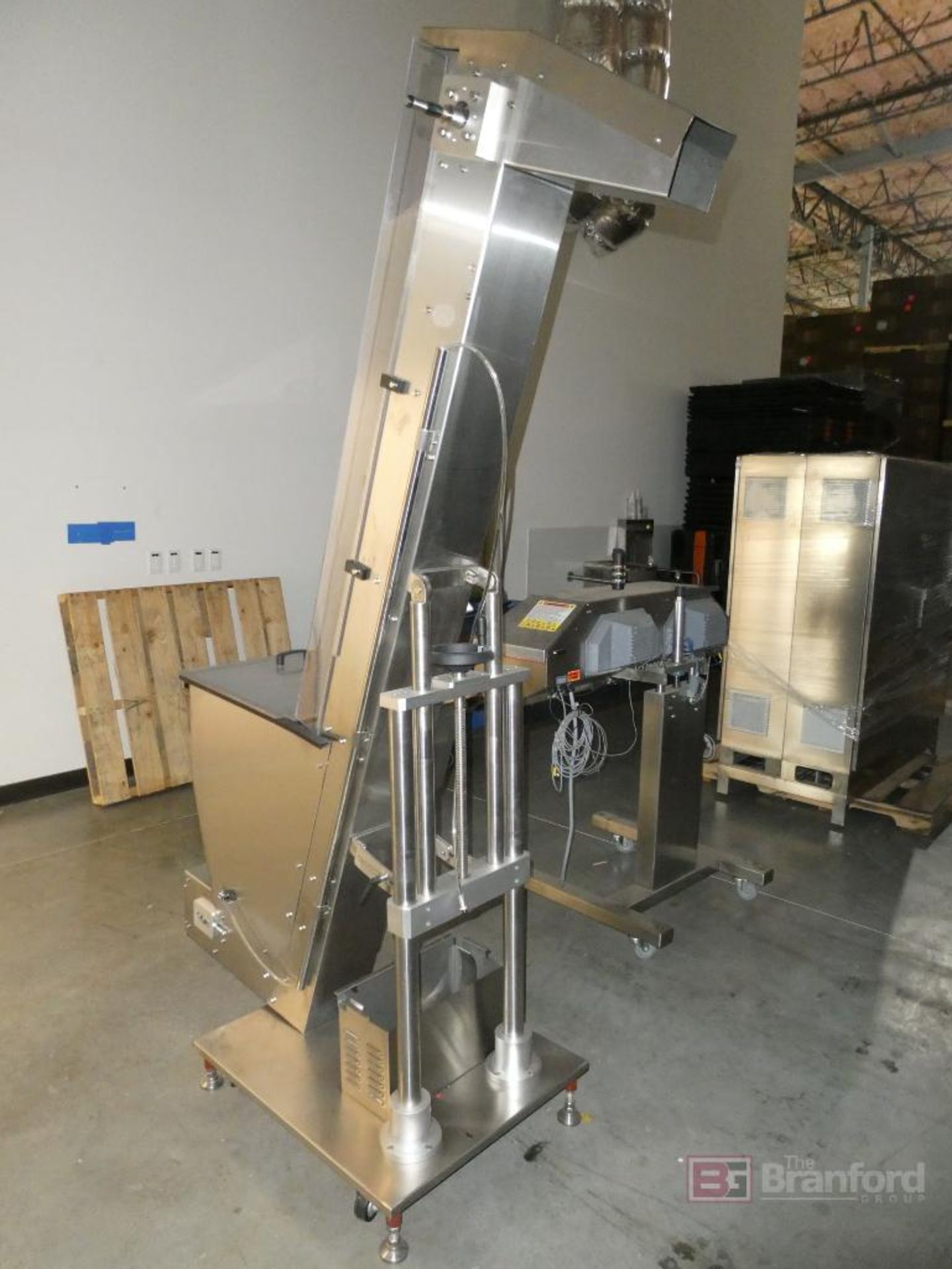 NJM Stainless Steel Dispensing Hopper/Elevator - Image 3 of 4