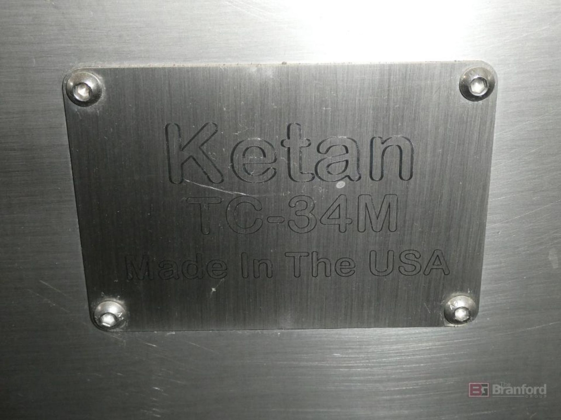 Ketan Model TC-34M, Stainless Steel Automatic Front and Back Labeling Machine - Image 4 of 4