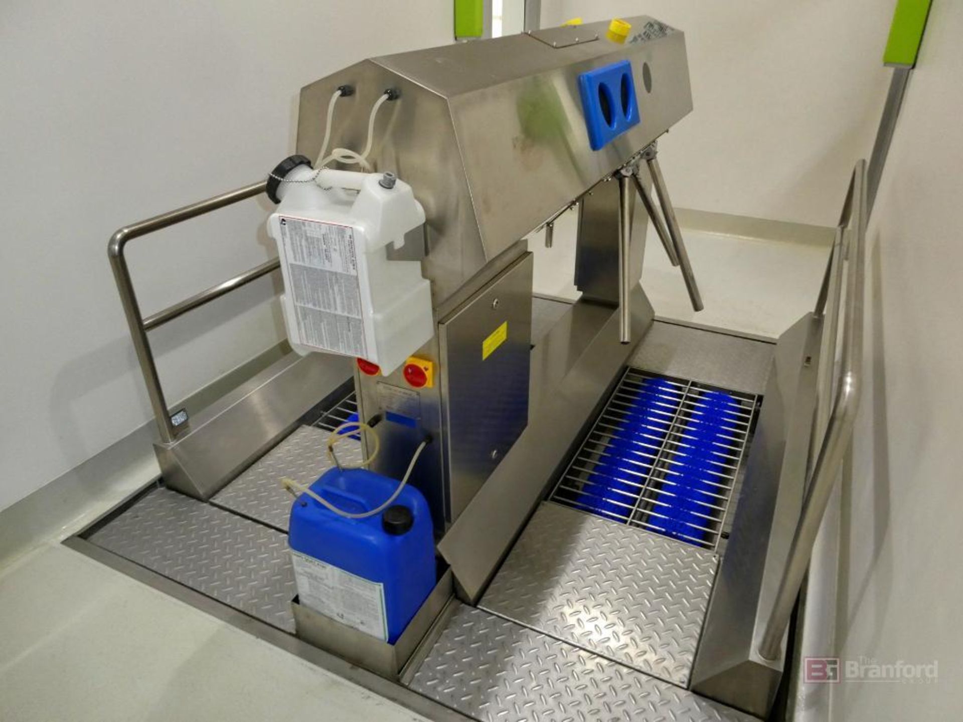 2021 ITEC Frontmatec Hygiene Systems Automatic Walk Through Sole and Boot Cleaning Machine