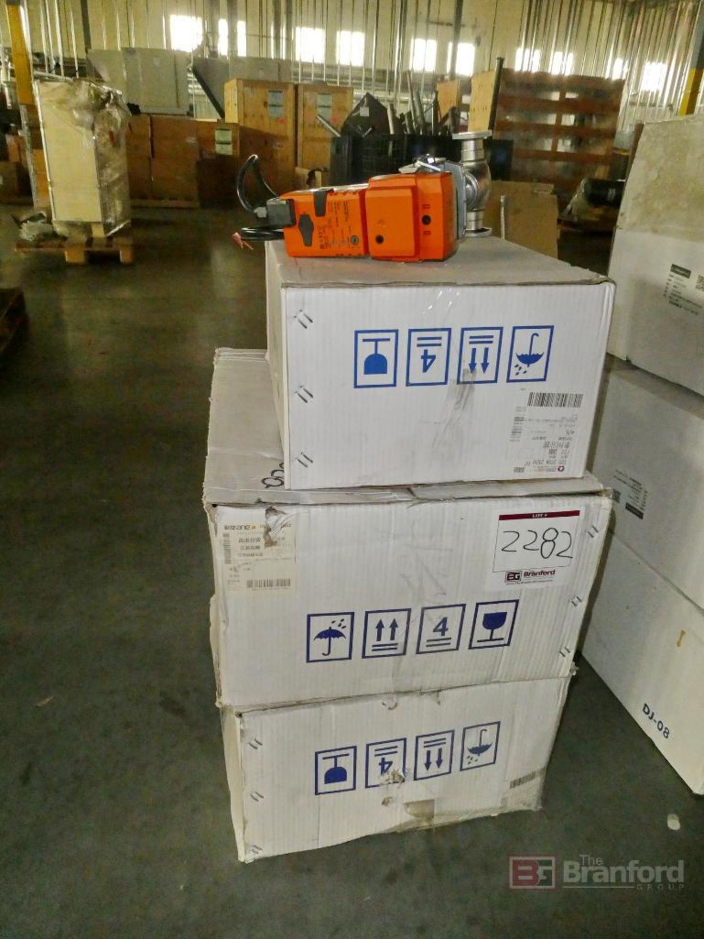 (7) DonJoy Model SV24A-MP-TPC, Modulating Globe Valves Actuators (New)