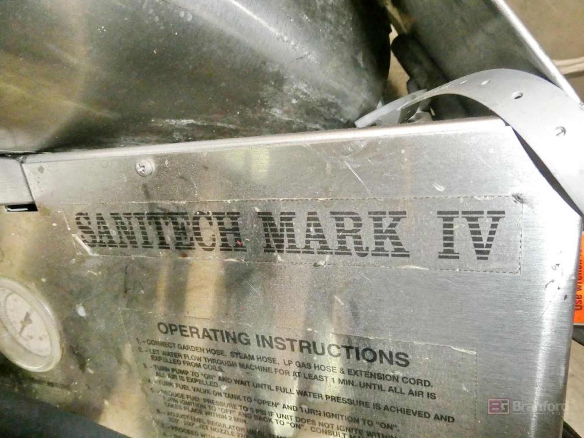 Sanitech Model Mark IV, Stainless Steel Portable Steam Pressure Washer - Image 3 of 3