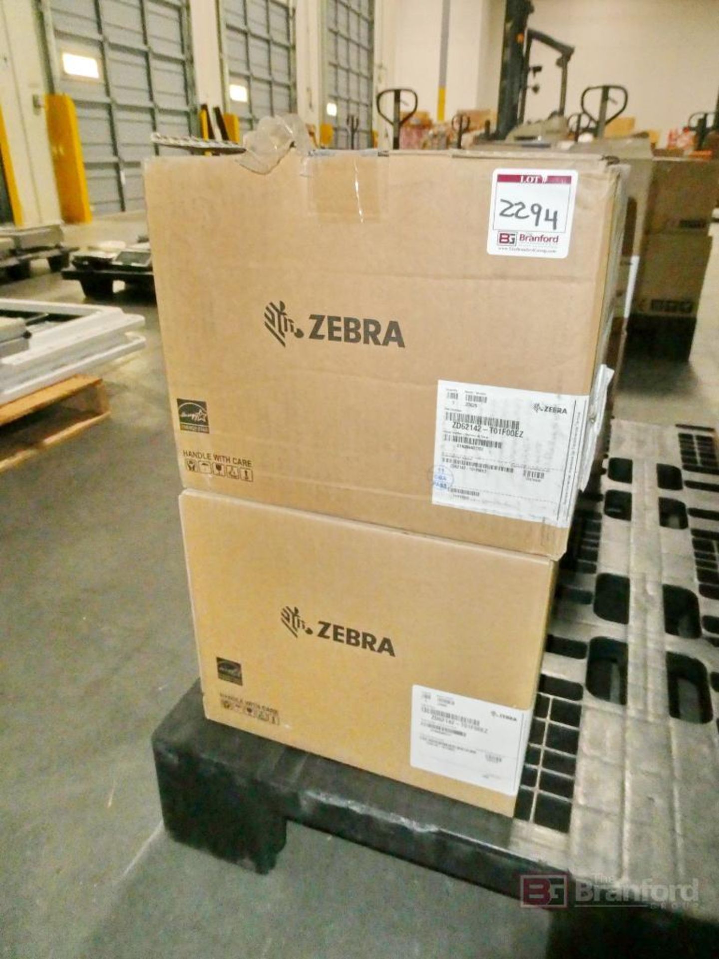 (2) Zebra Model ZD620, Direct Thermal Printers