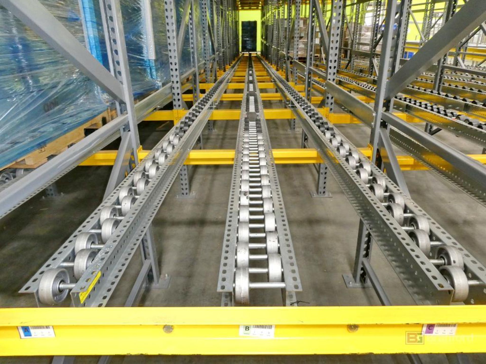 (12) Bays of 3-Tier Flow Racking - Image 5 of 5