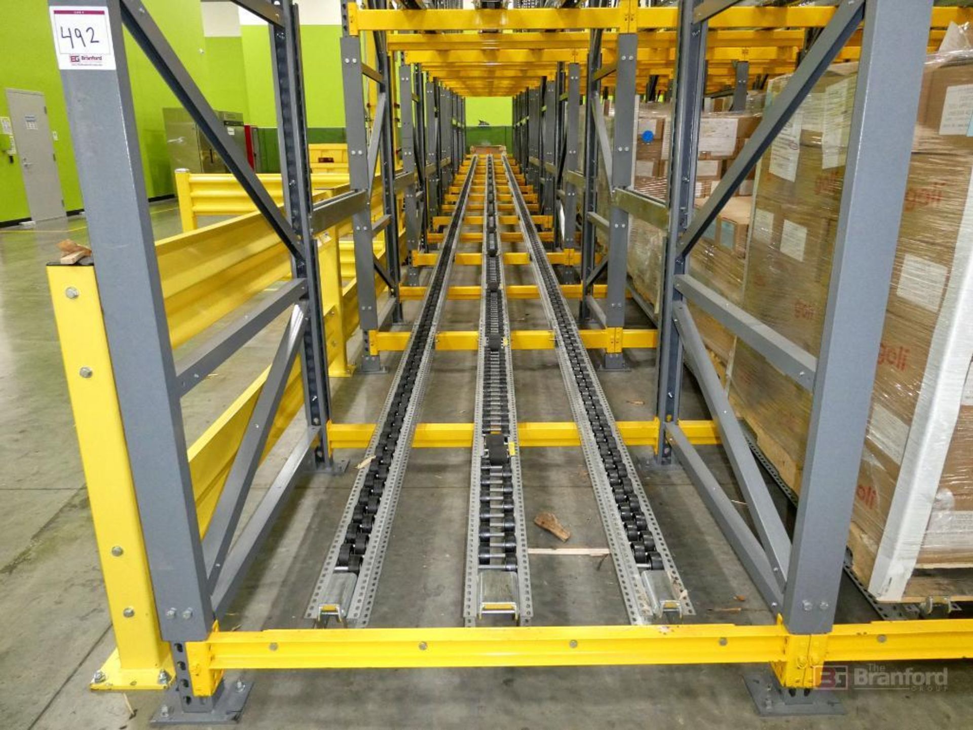 (8) Bays of 3-Tier Flow Racking - Image 2 of 6