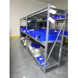 (4) Racks of Depositor Machine and Pharma Line Parts and Accessories