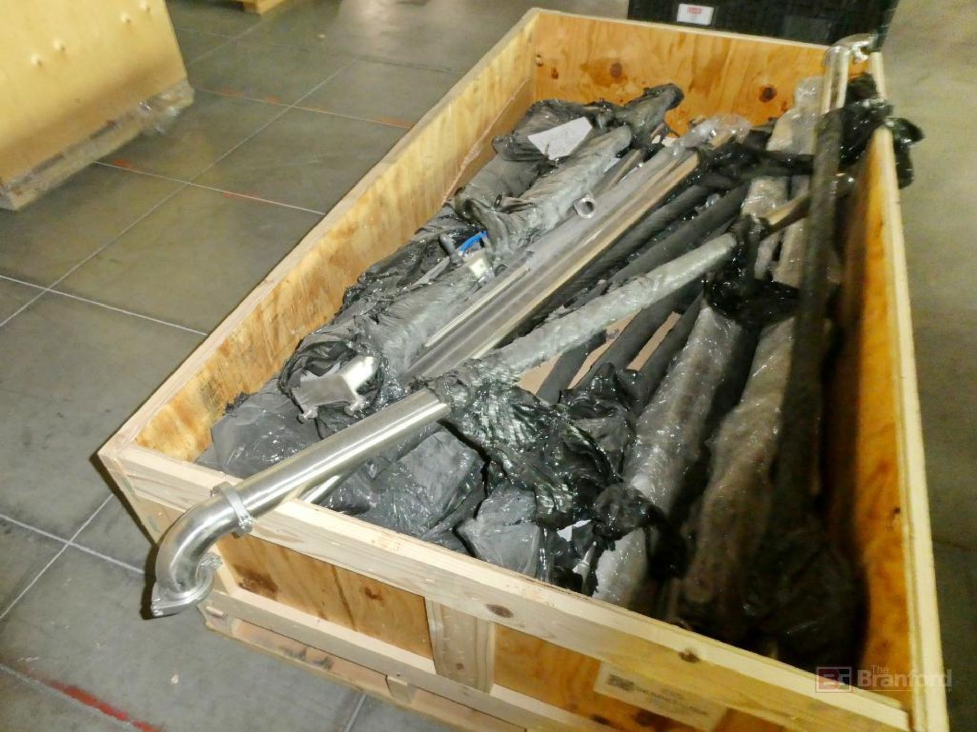 Crate of Stainless Steel Spare Piping for the Depositors (New) - Image 2 of 2
