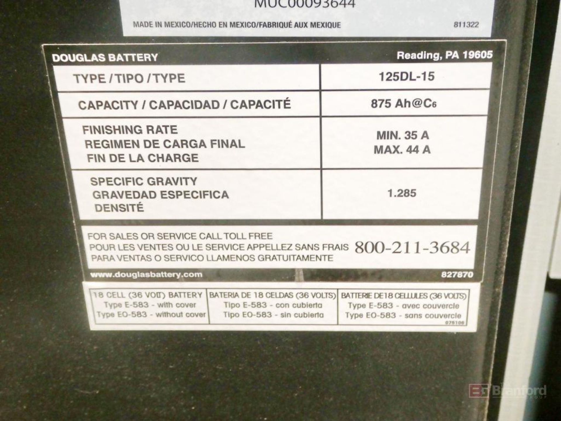 Crown Model RM6025-45, Electric Reach Forklift - Image 10 of 11