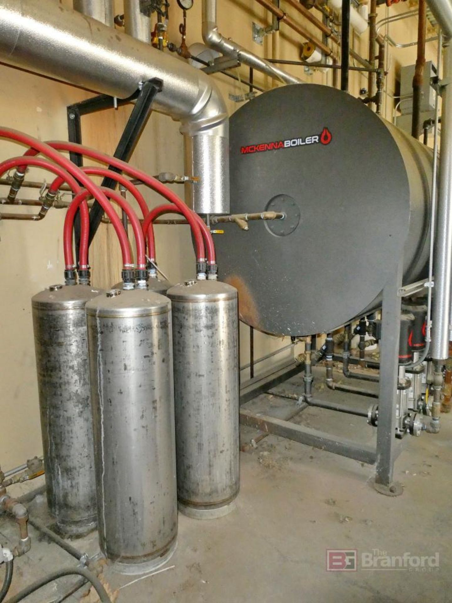McKenna Boilers Support Holding Tanks for the Steam Boilers - Bild 7 aus 8