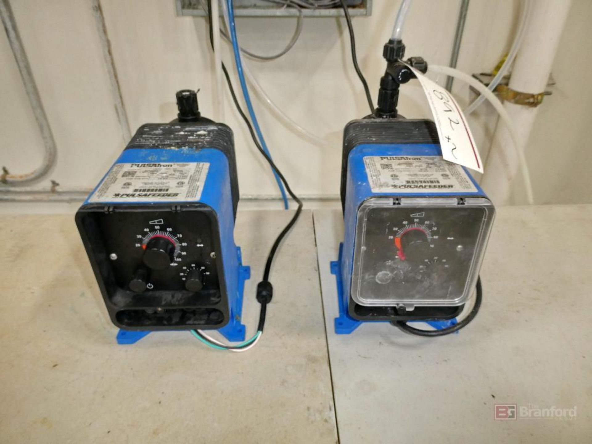 (2) Pulsafeeder Model Pulsatron, Electronic Metering Pump