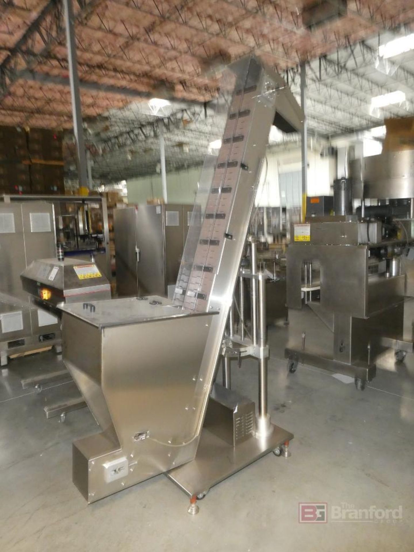 NJM Stainless Steel Dispensing Hopper/Elevator - Image 2 of 4