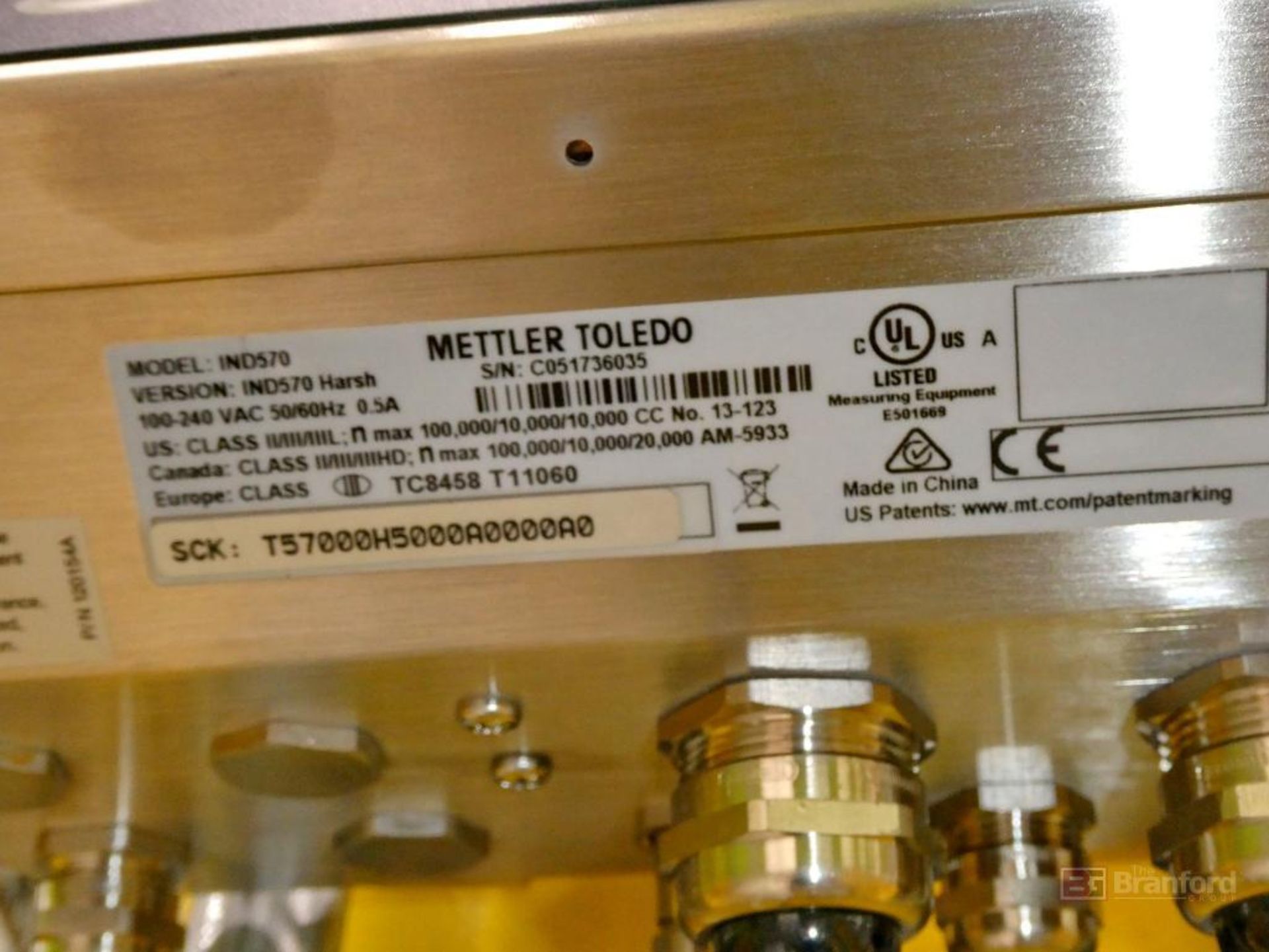 Mettler-Toledo Model IND570, Stainless Steel Digital Weight Scale - Image 4 of 6