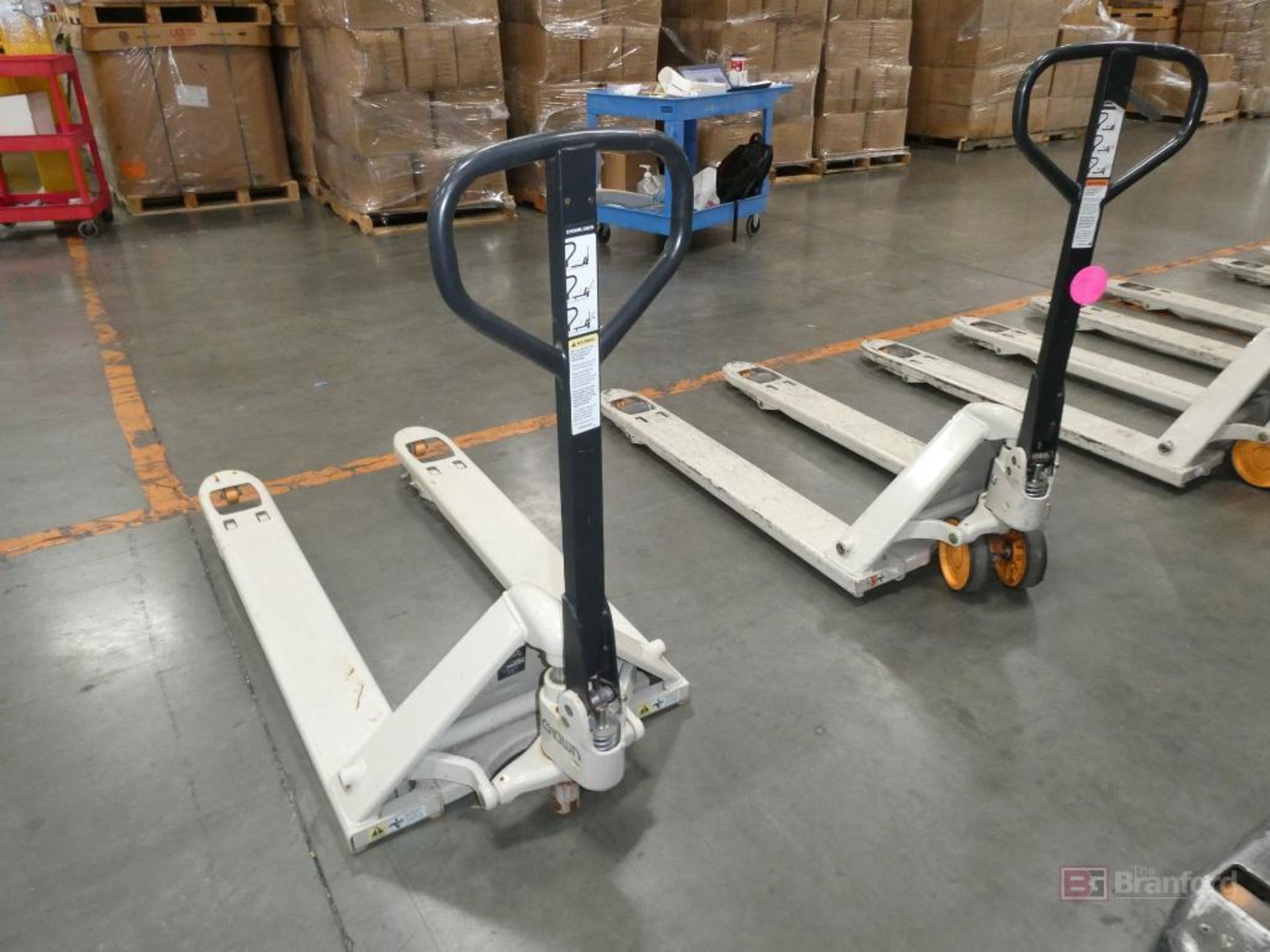 (2) Crown Model PTH50, Pallet Jacks - Image 2 of 3